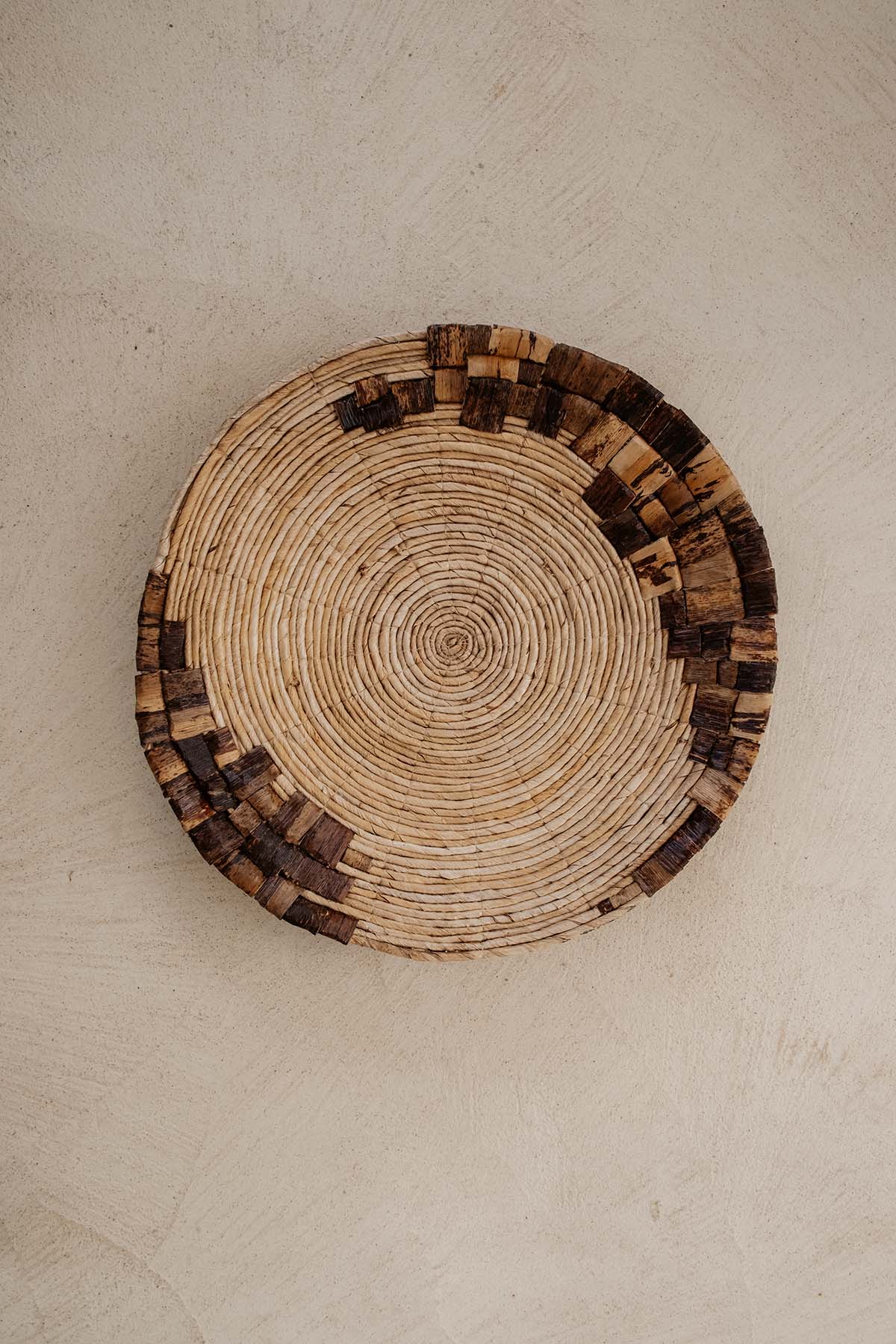 Muz Lifinden Yuvarlak Duvar Dekoru 51 cm