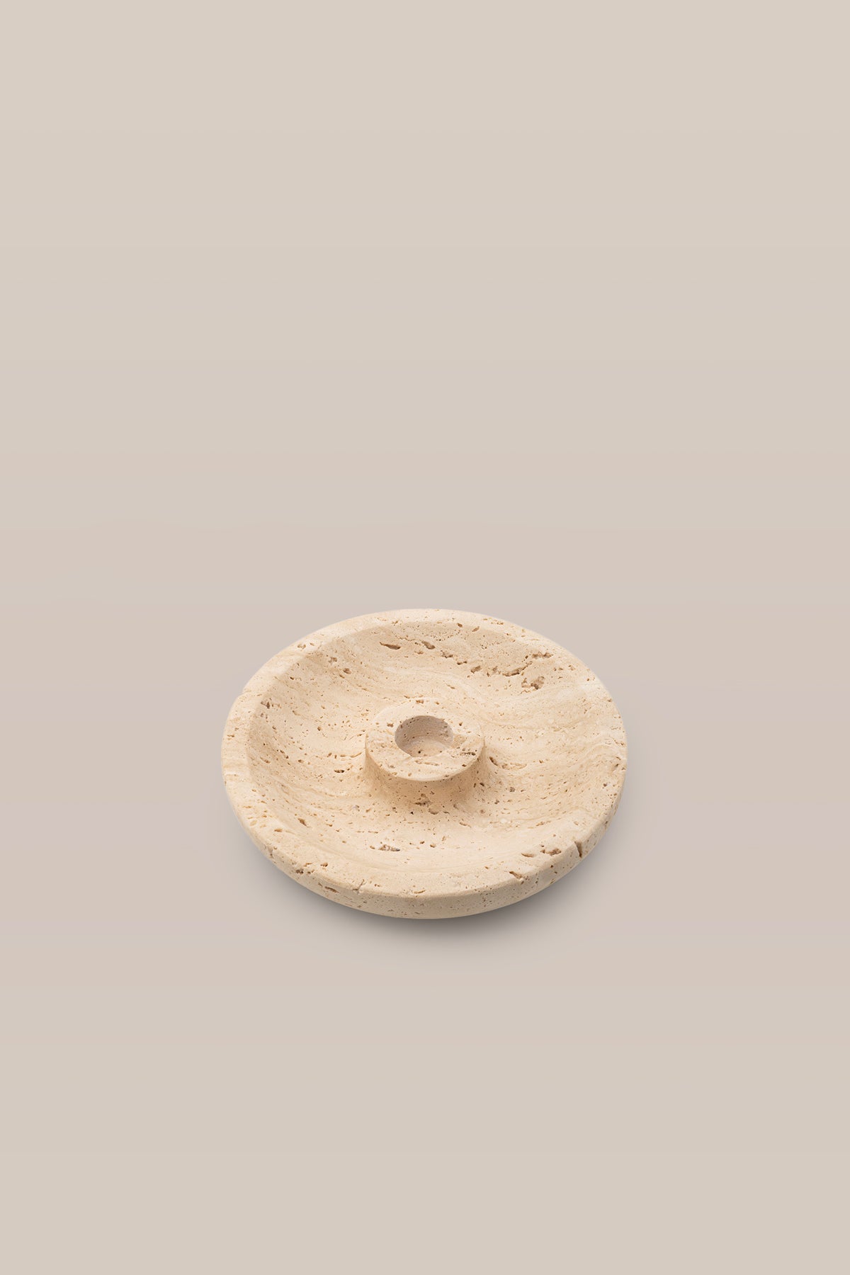 Dekoratif Mermer Şamdan Mumluk 3 x 14 cm