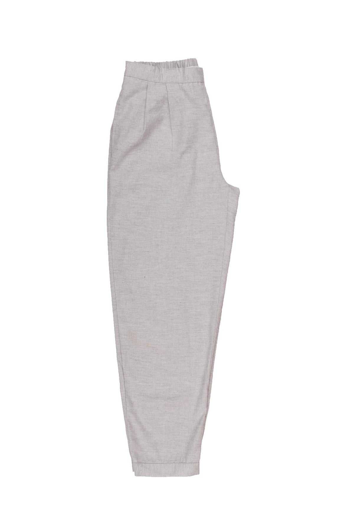 Flanel Pijama Altı Gri Melanj