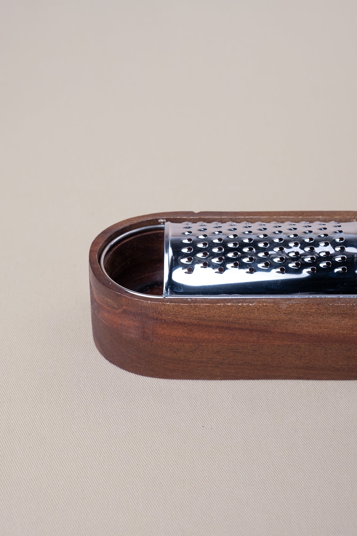 Akasya Ahşap Sarımsak Rendesi 6x14 cm