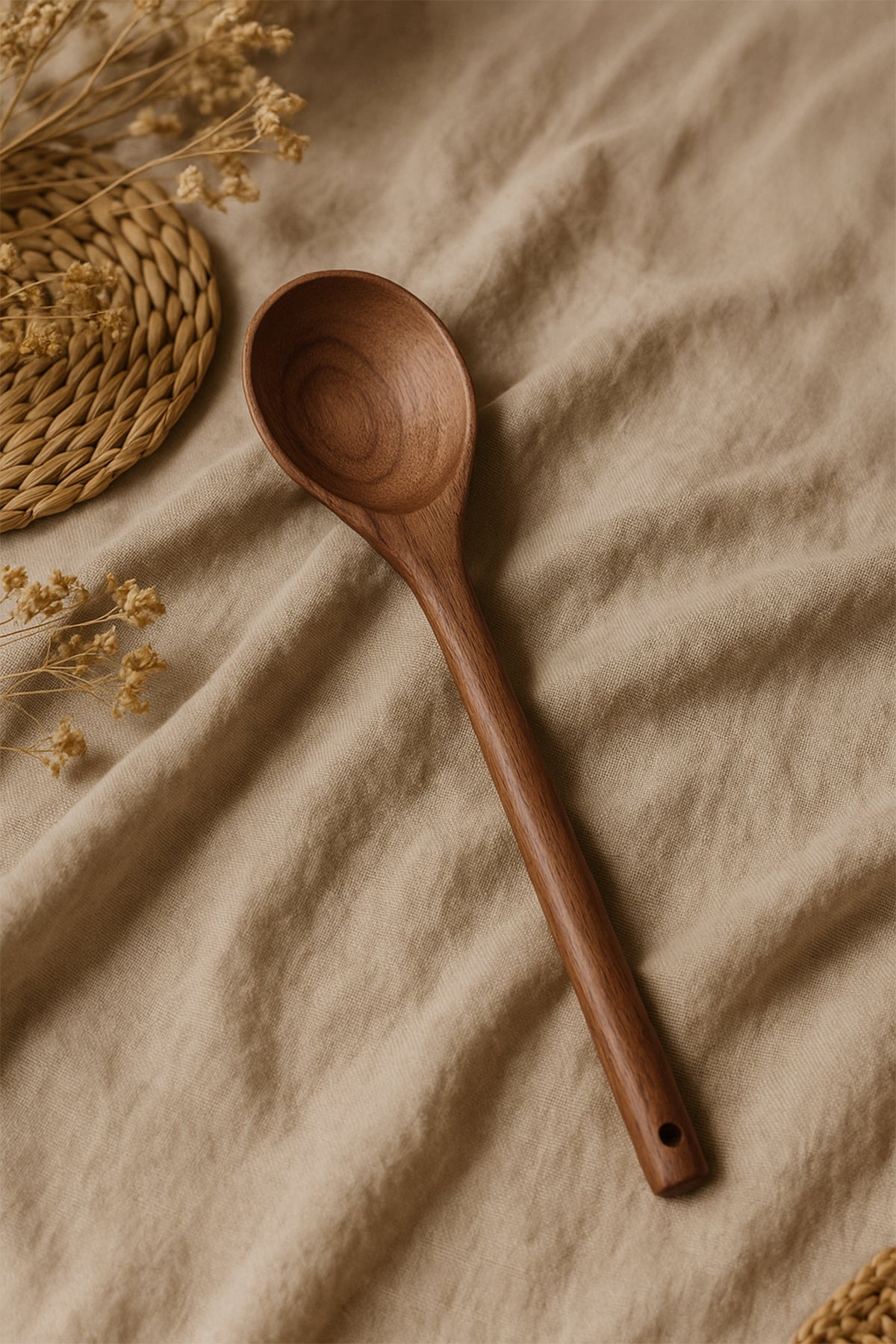 Akasya Ahşap Kaşık 34 cm