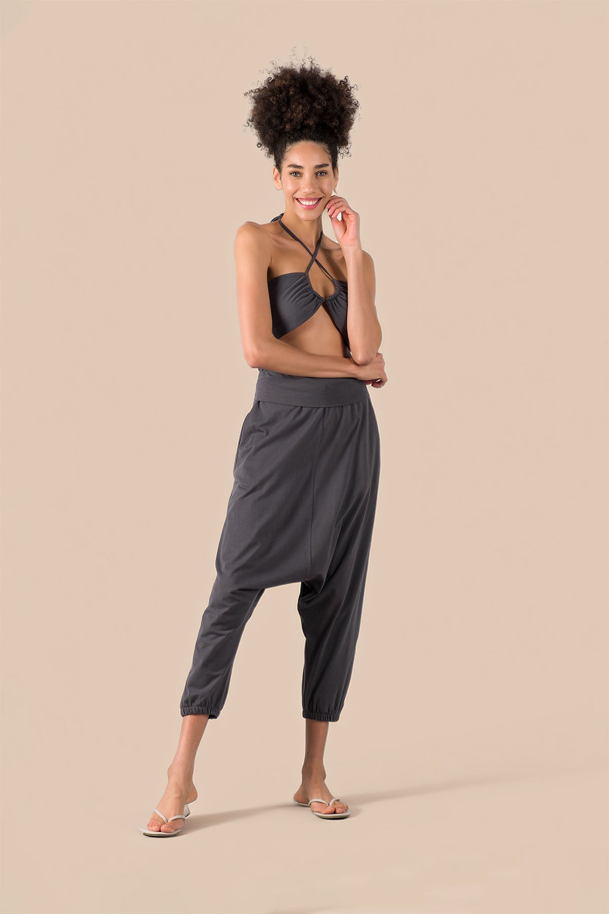 Baggy Trousers Anthracite