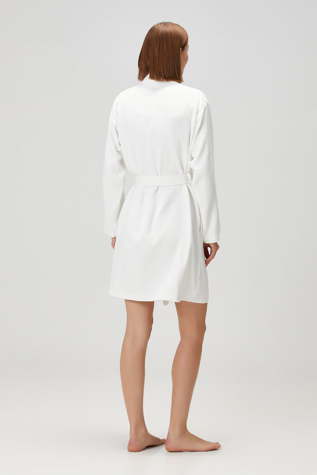 Baklava Bathrobe White