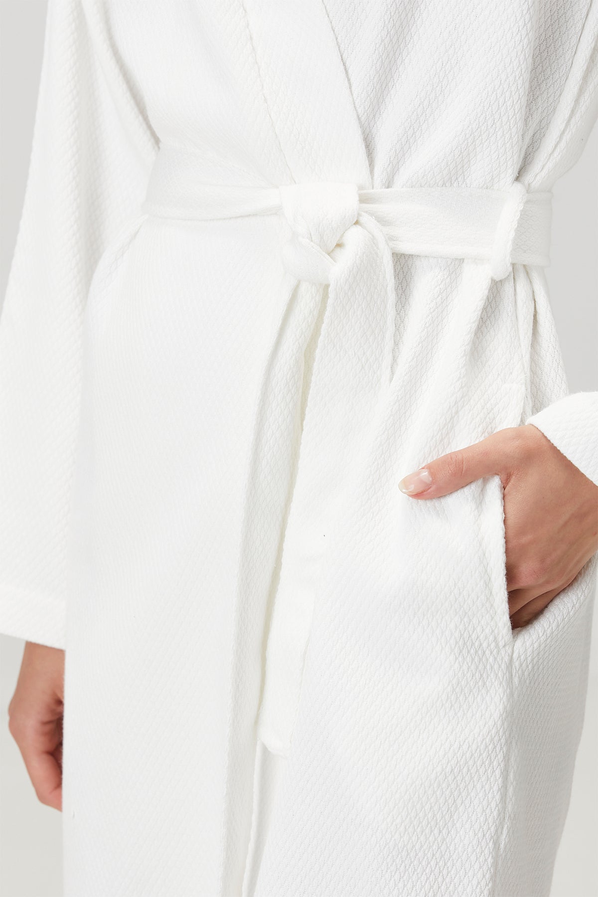 Baklava Bathrobe White