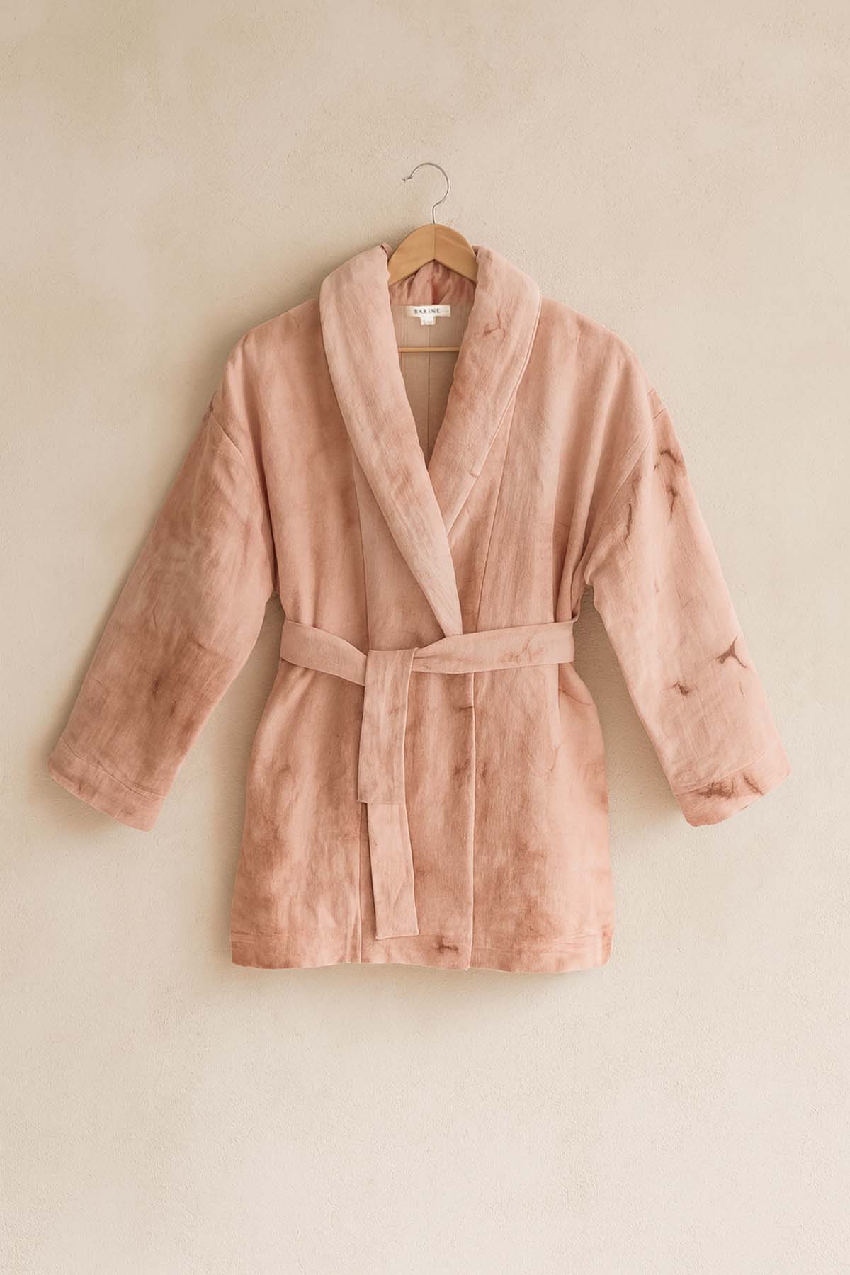 Batik Quilted Jacket Tea