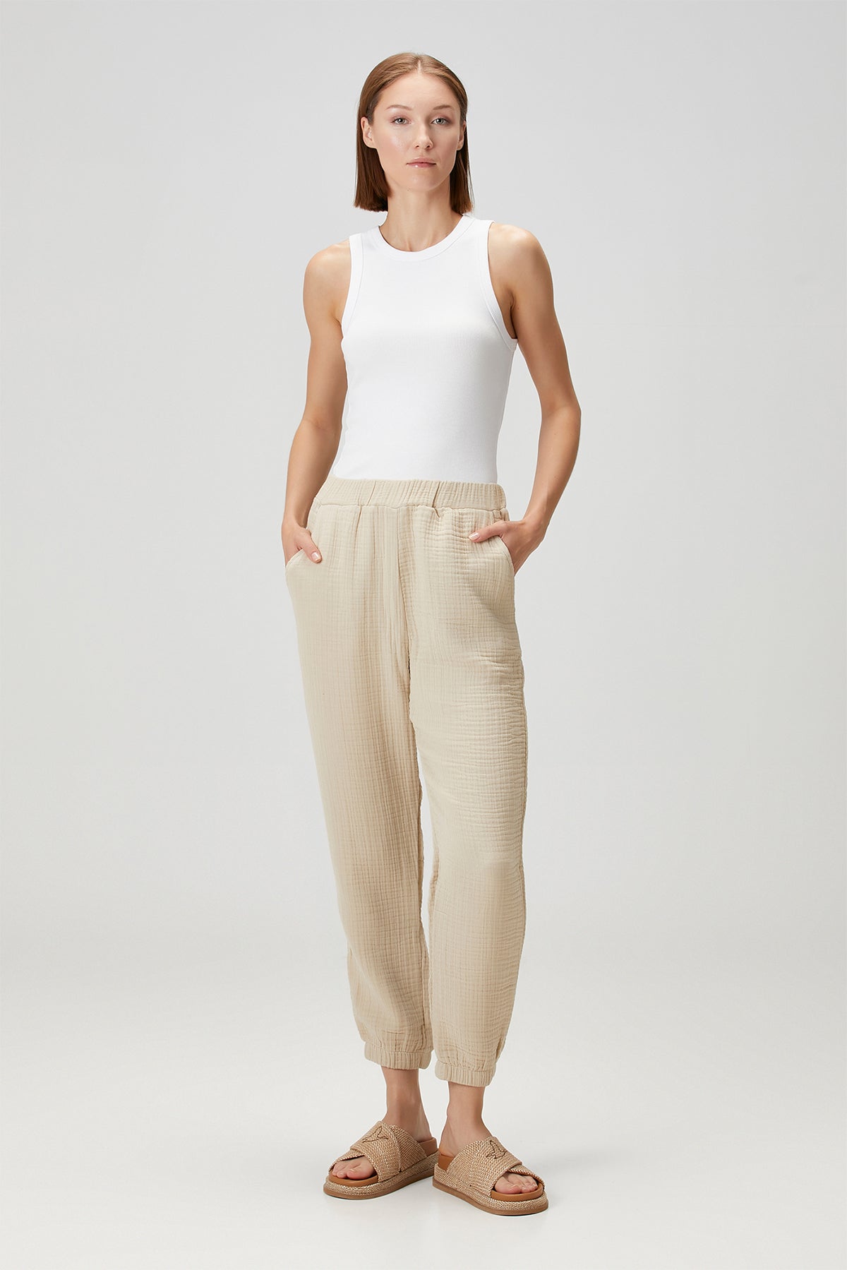 Cocoon Adult Trousers Beige