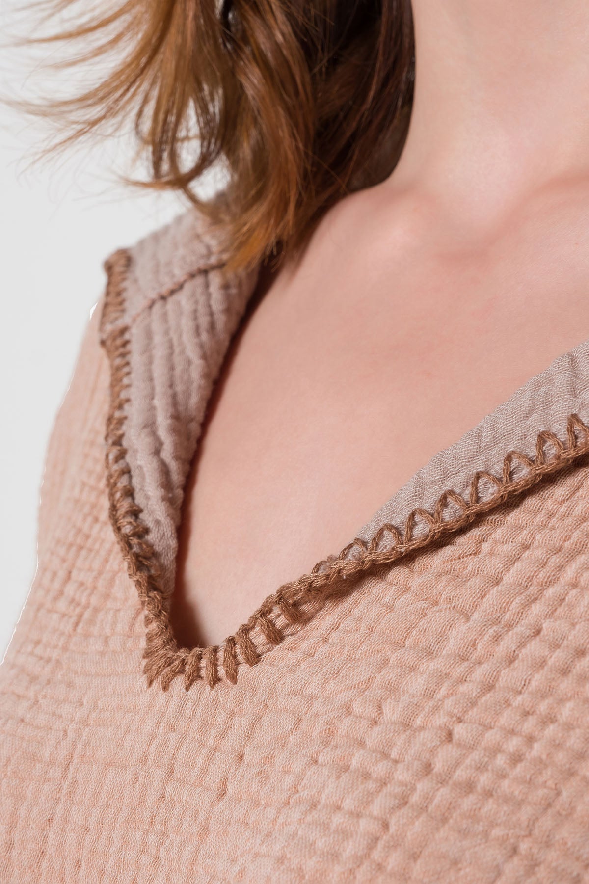 Cocoon 4 Kat Müslin Panço Açık Tarçın