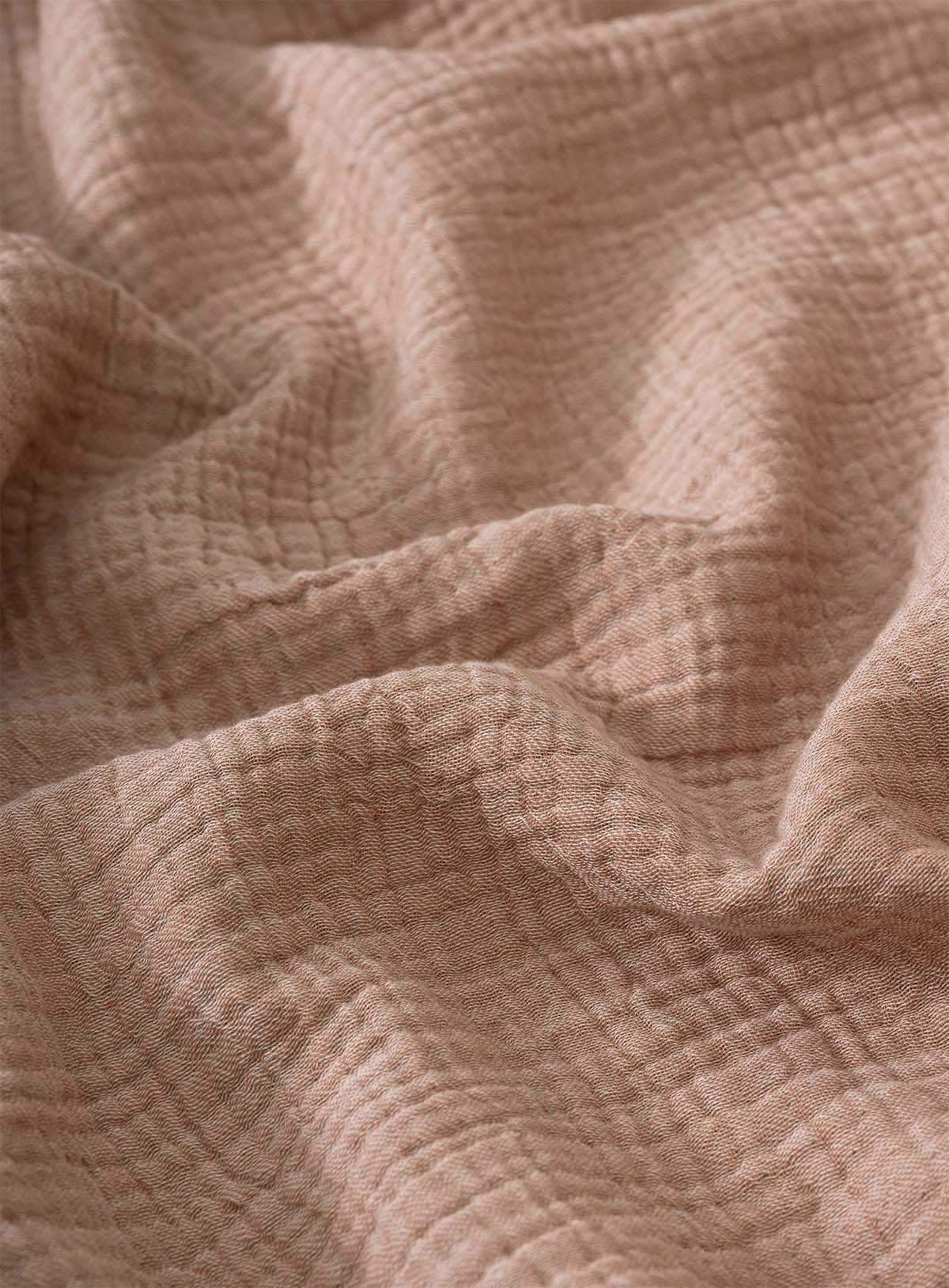 Cocoon Pamuk Muslin Bebek Battaniyesi Açık Tarçın