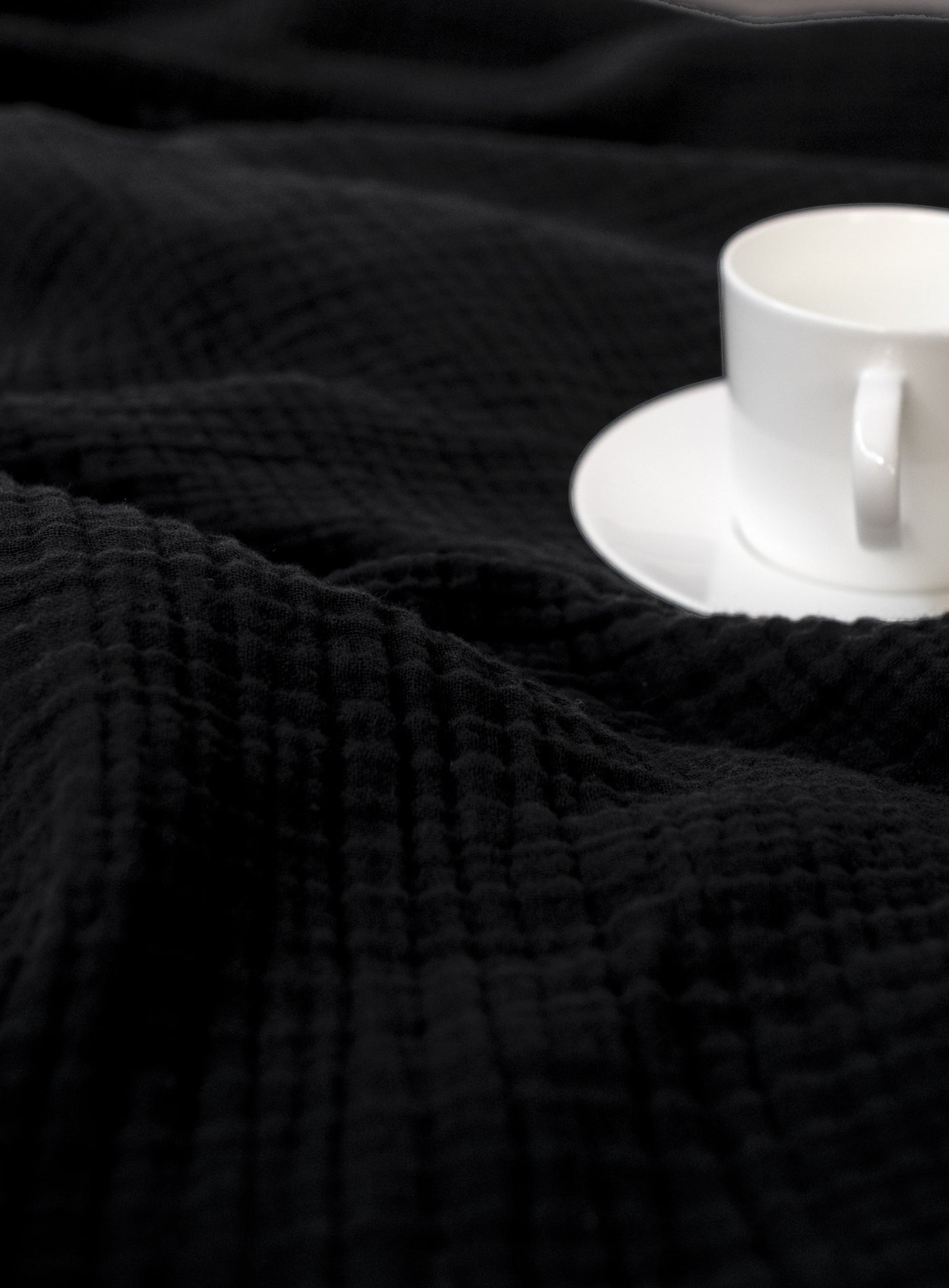 Cocoon Bedspread Black