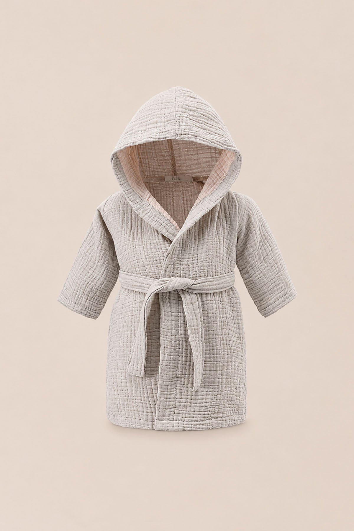 Cocoon Kids Bathrobe Gray