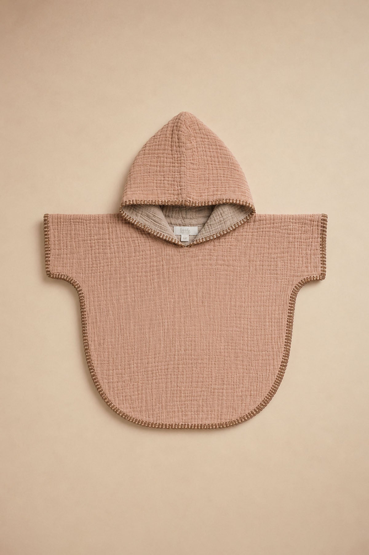 Cocoon Baby Poncho Tan