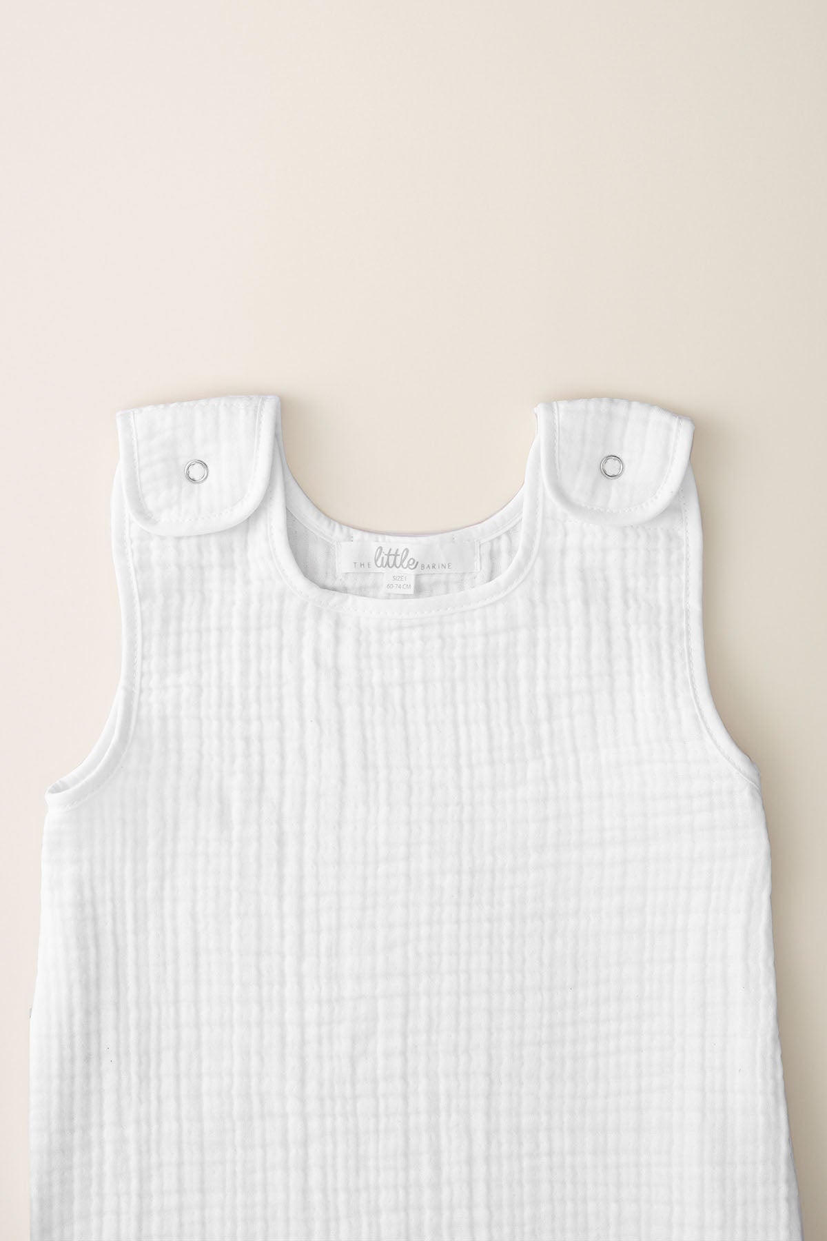 Cocoon 4 Kat Müslin Uyku Tulumu Beyaz