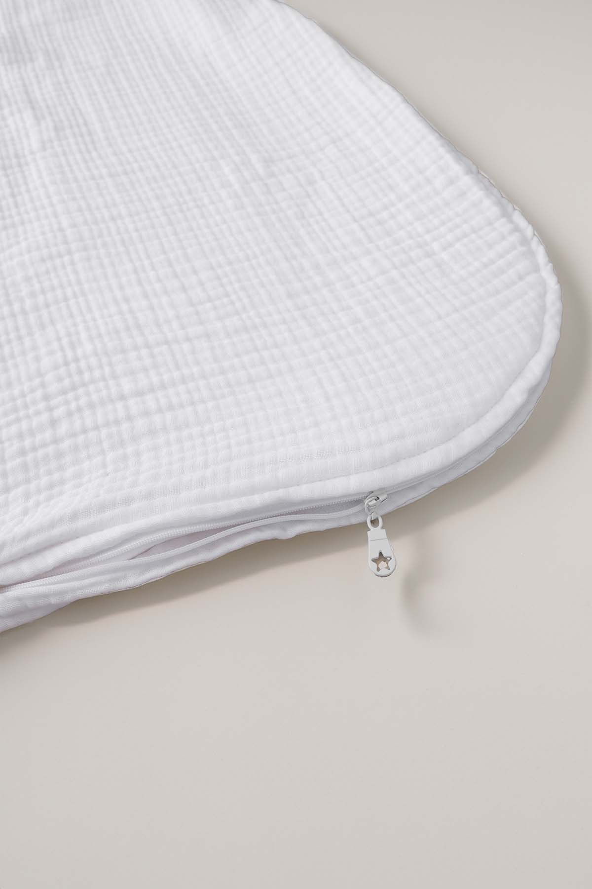 Cocoon 4 Kat Müslin Uyku Tulumu Beyaz