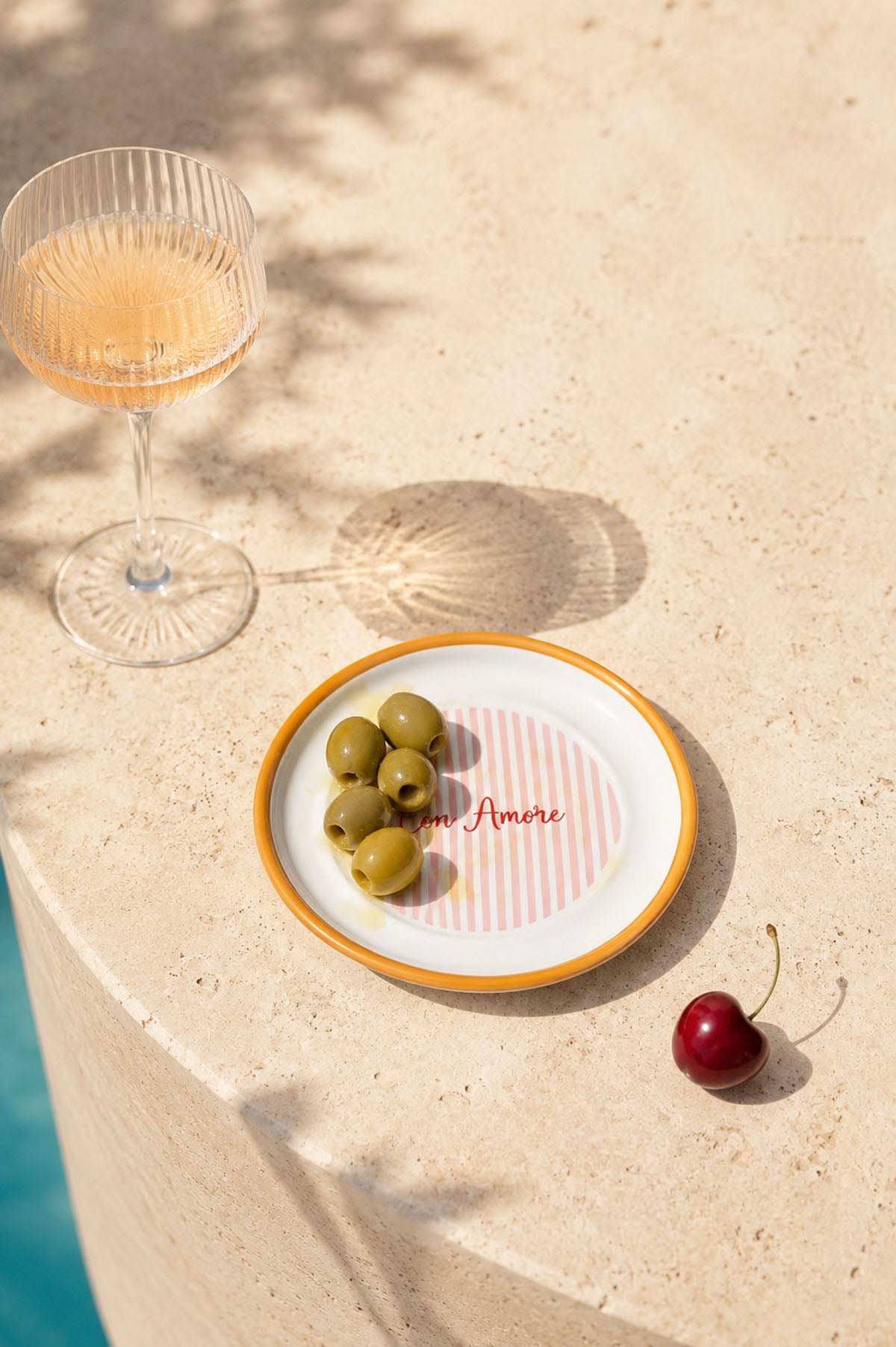Con Amore Emaye Çerezlik, Meze Tabağı 12 cm