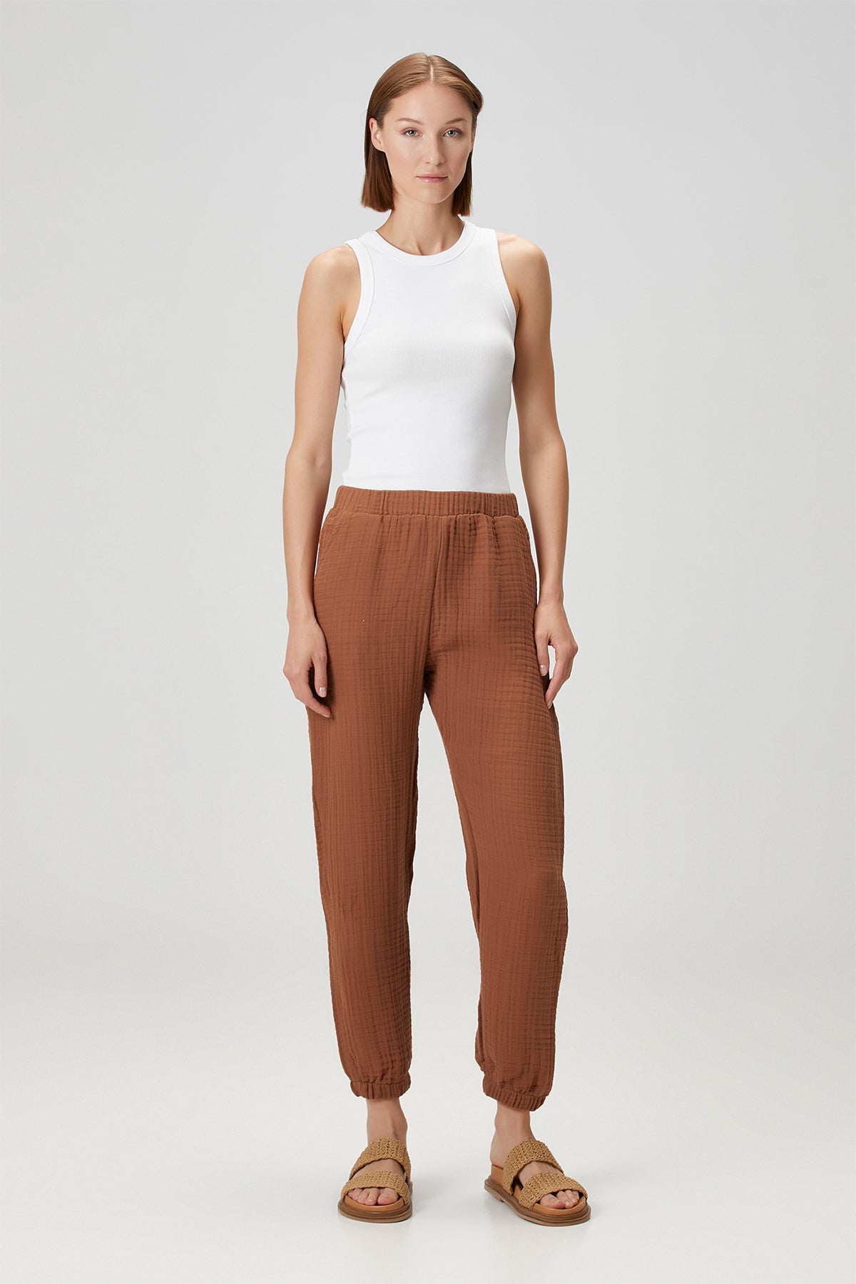 Cocoon Adult Trousers Rust Brown