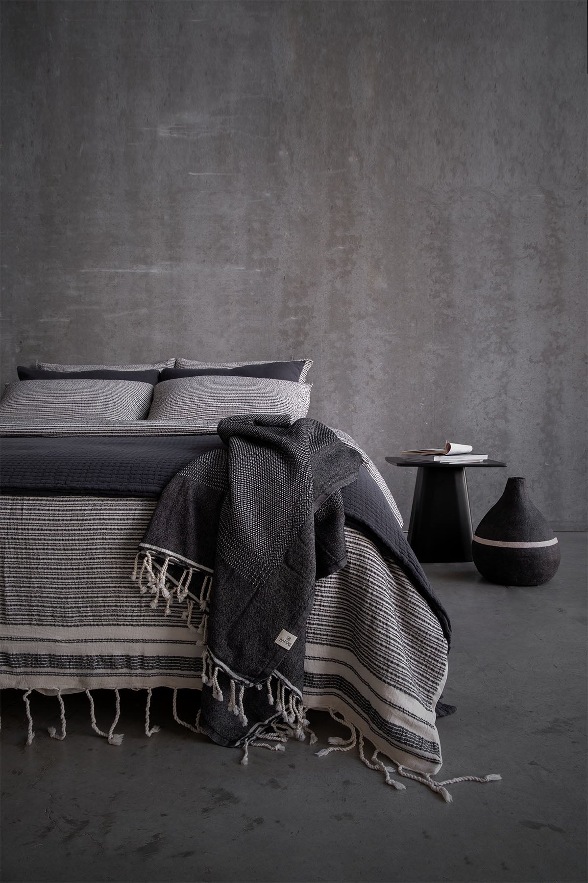 Bürümcük Duvet Cover Black