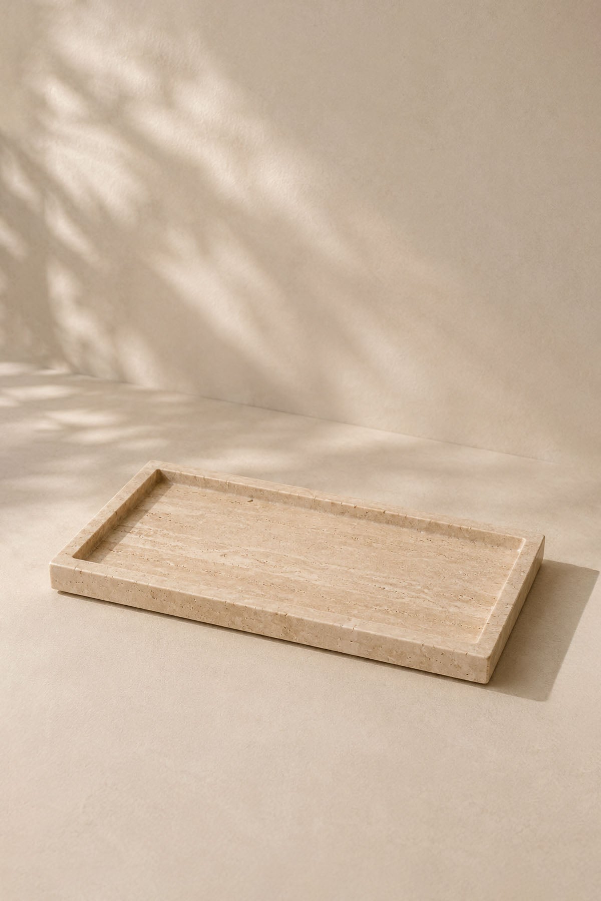 Decorative Marble Tray Natural 18x28x2
