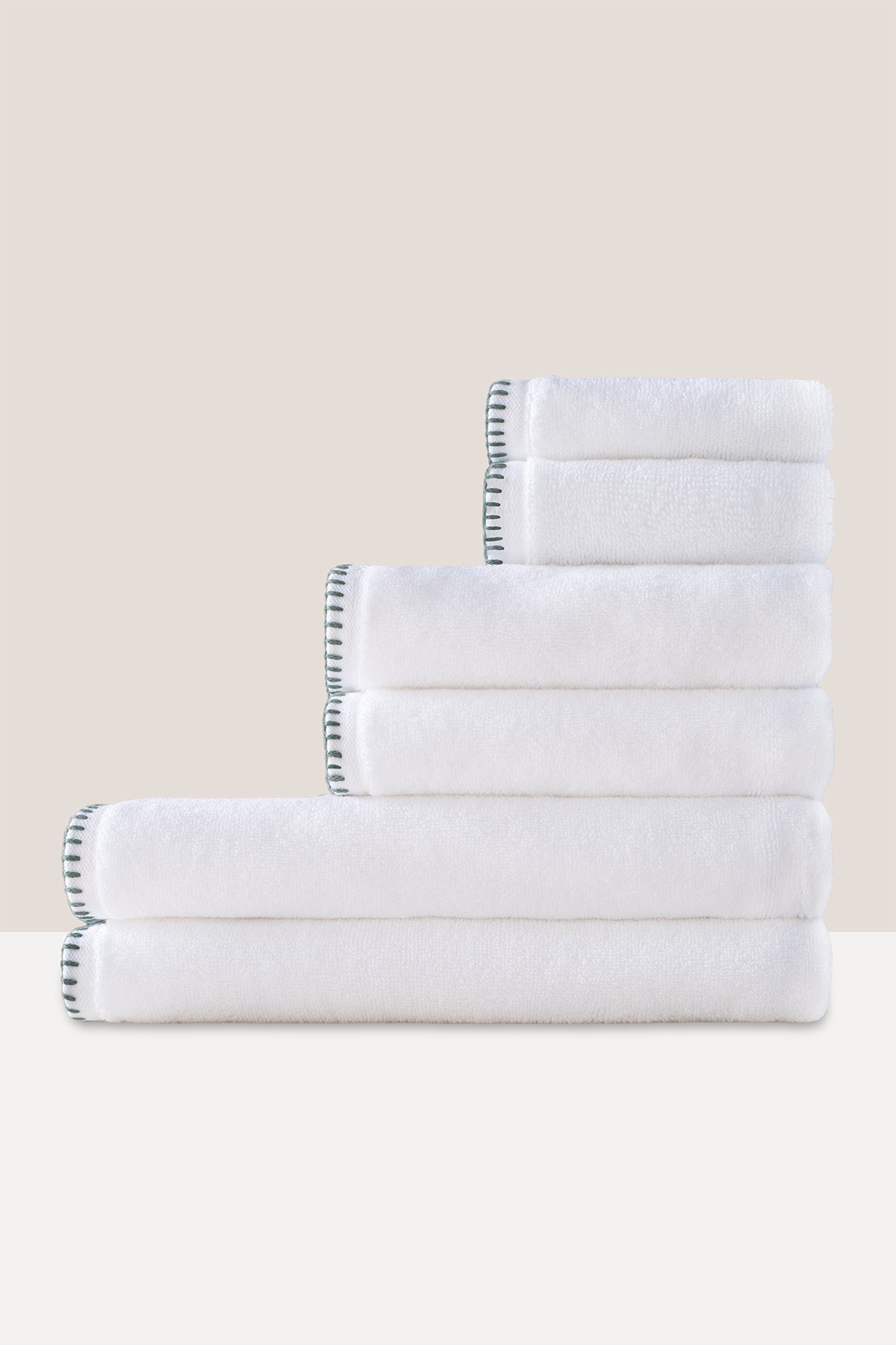 Dekoratif Dikiş Süslemeli Püsküllü Havlu 600 gr/m²