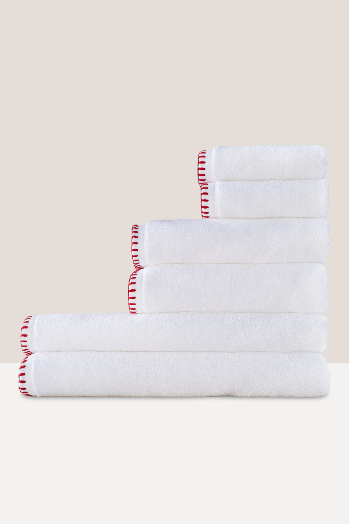 Dekoratif Dikiş Süslemeli Püsküllü Havlu 600 gr/m²