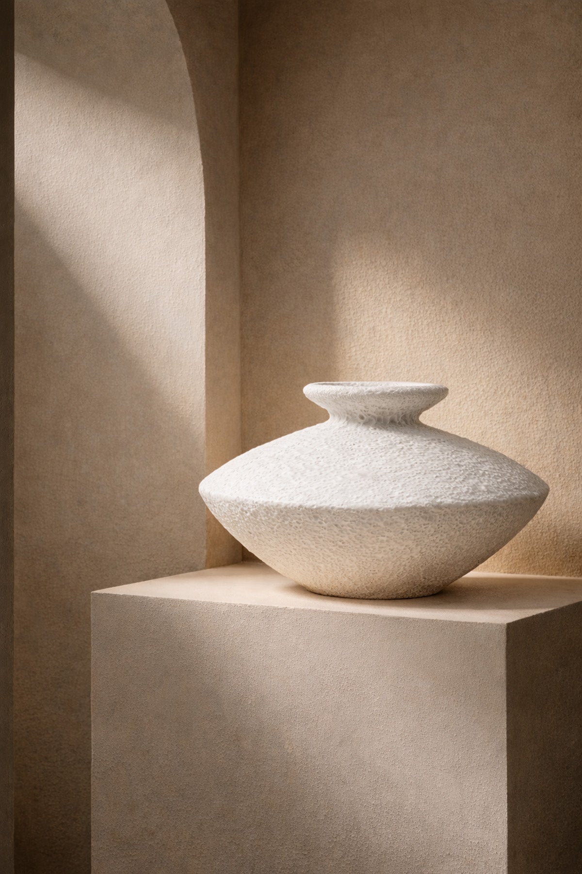 Formentera Terrakotta Vazo 25x25x19 cm