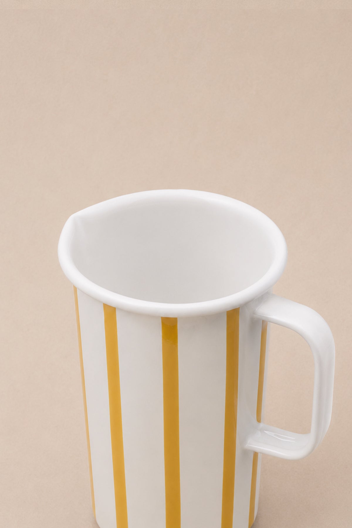 Akıtma Emaye Sürahi Sarı 1600 ml