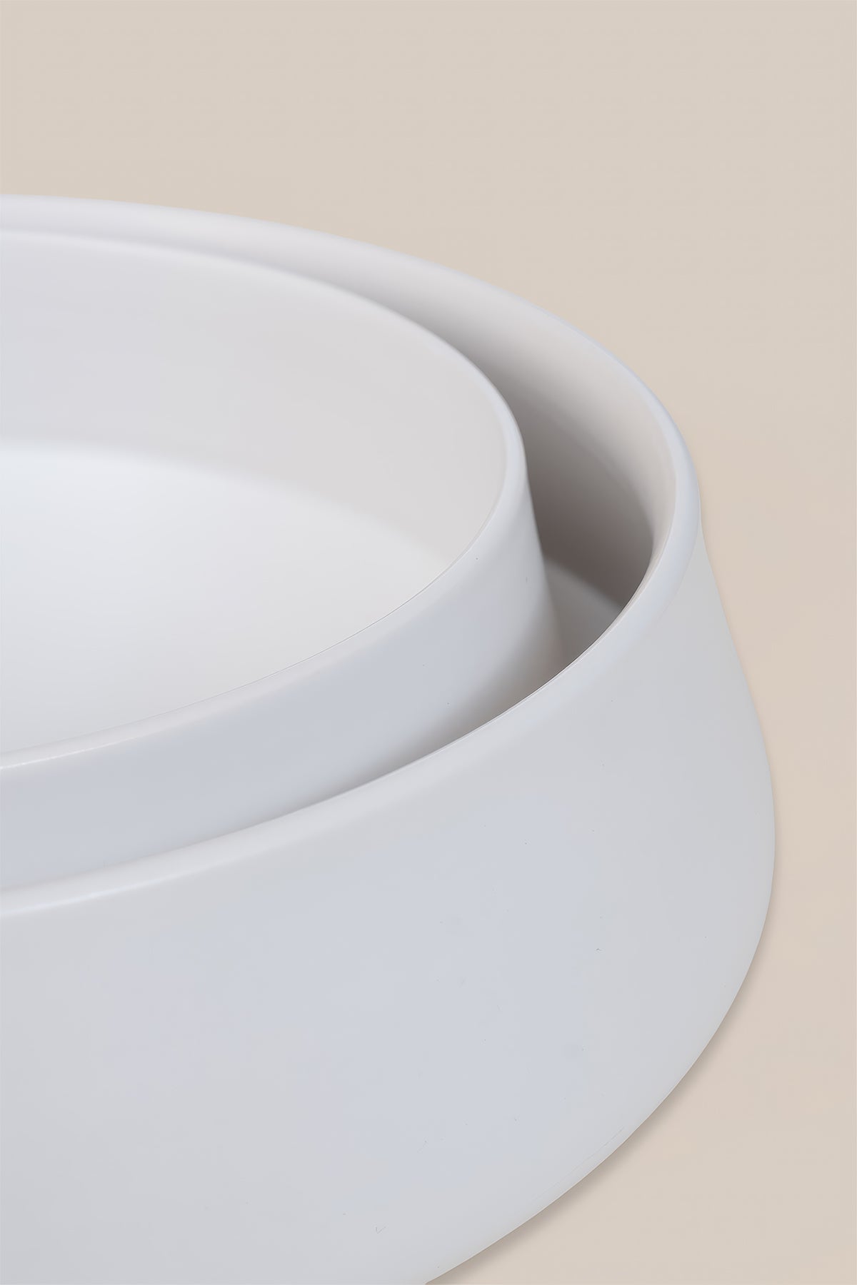 El Yapımı Servis Kasesi ve Dekoratif Kase 26x9 cm Be