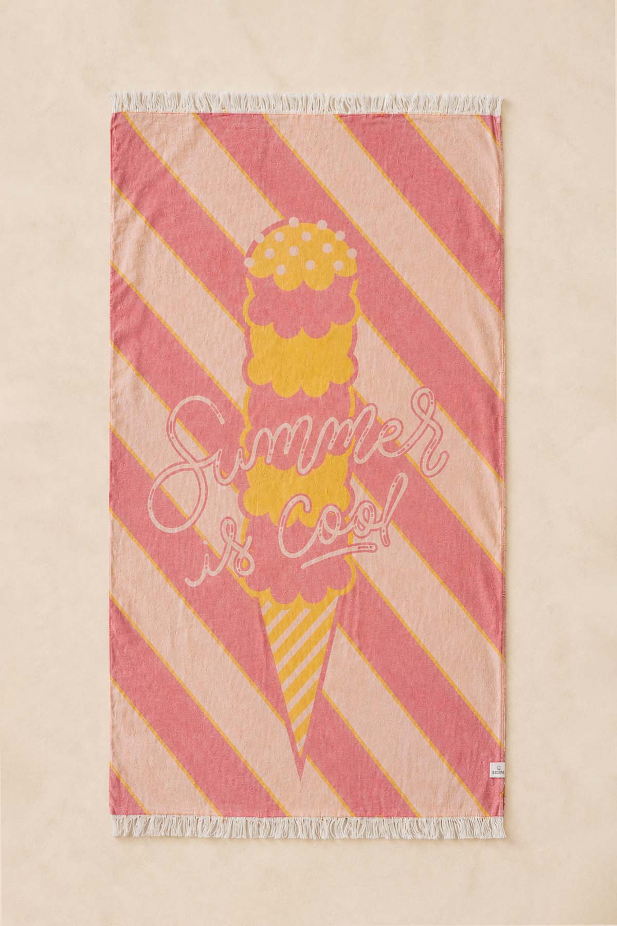 Ice Cream Jakarlı Peştamal, Taşıma Çantalı