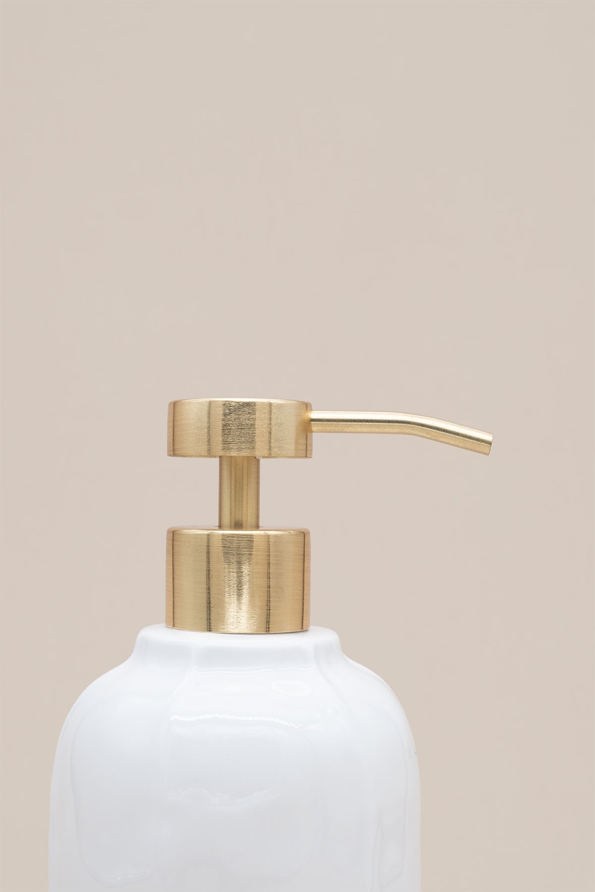 Ivory Stoneware Sıvı Sabunluk