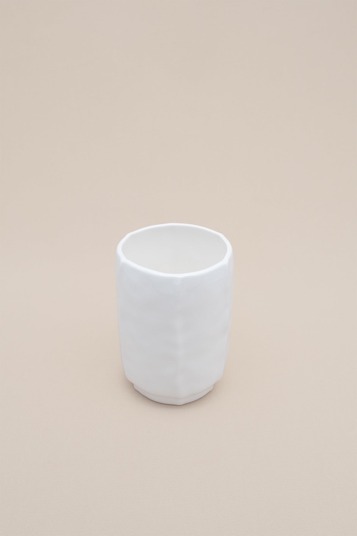 Ivory Stoneware Diş Fırçalık