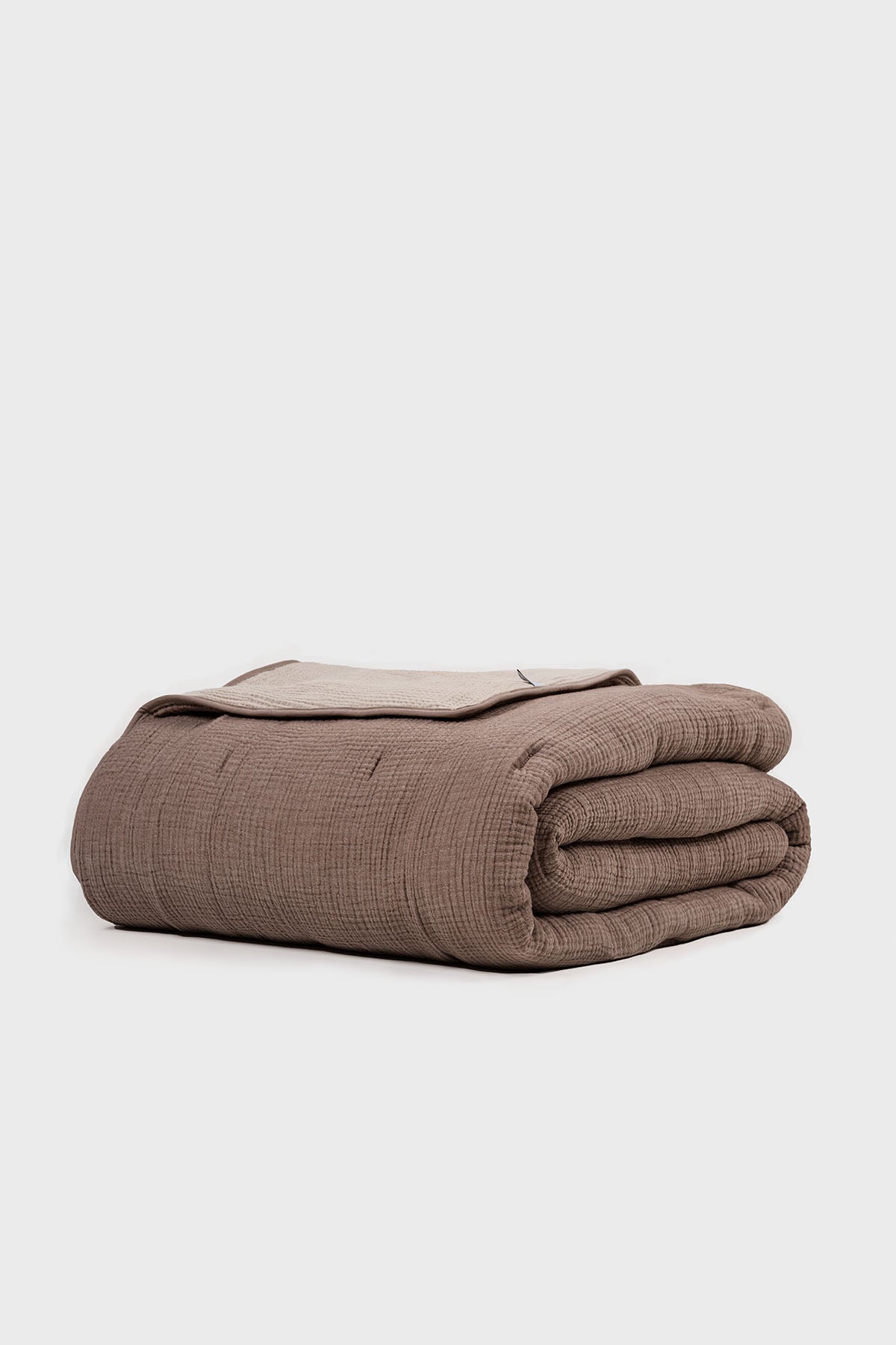 Koza Muslin Baby Quilt Bison-Nougat