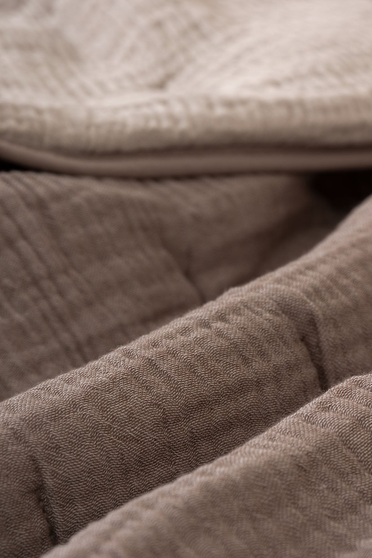 Koza Muslin Baby Quilt Bison-Nougat