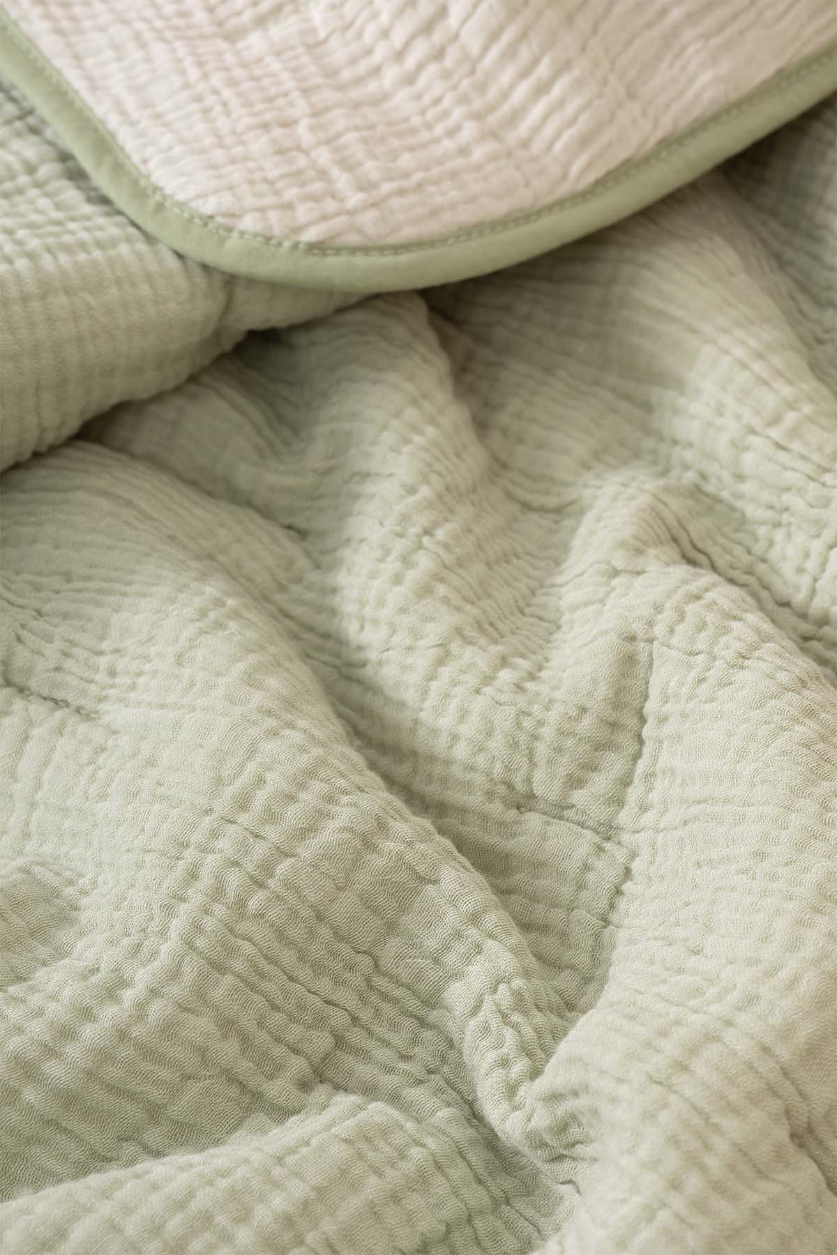 Koza Muslin Baby Quilt Roseda-Sand Dollar