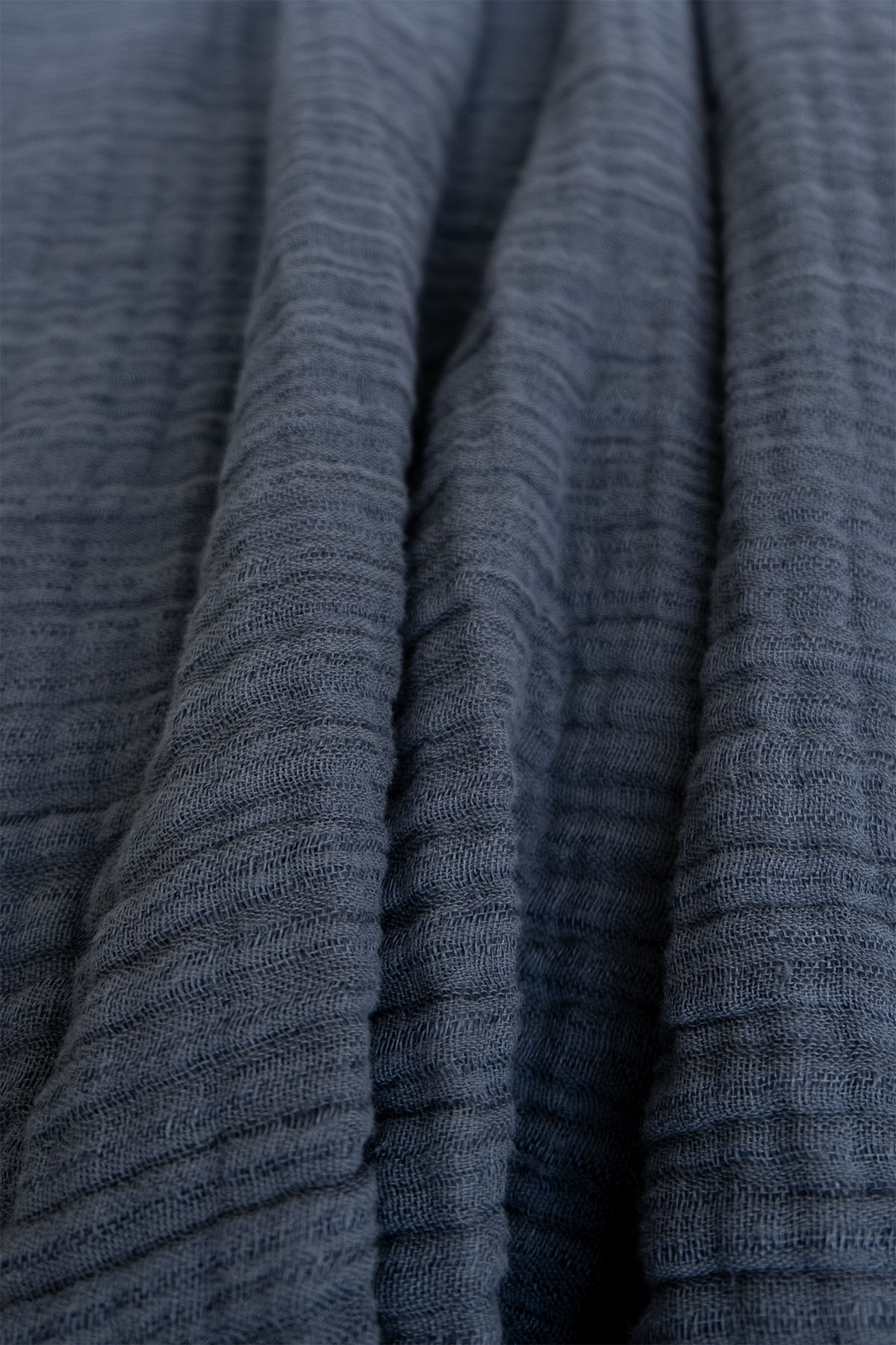 Linen Gauze Keten Yatak Örtüsü Dusk