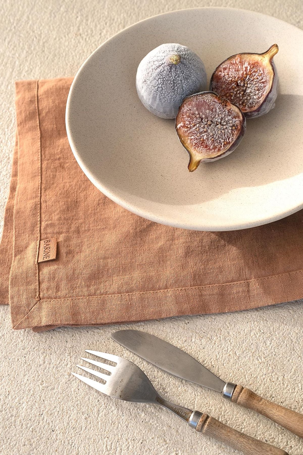 Linen 2'li Peçete Indian Tan