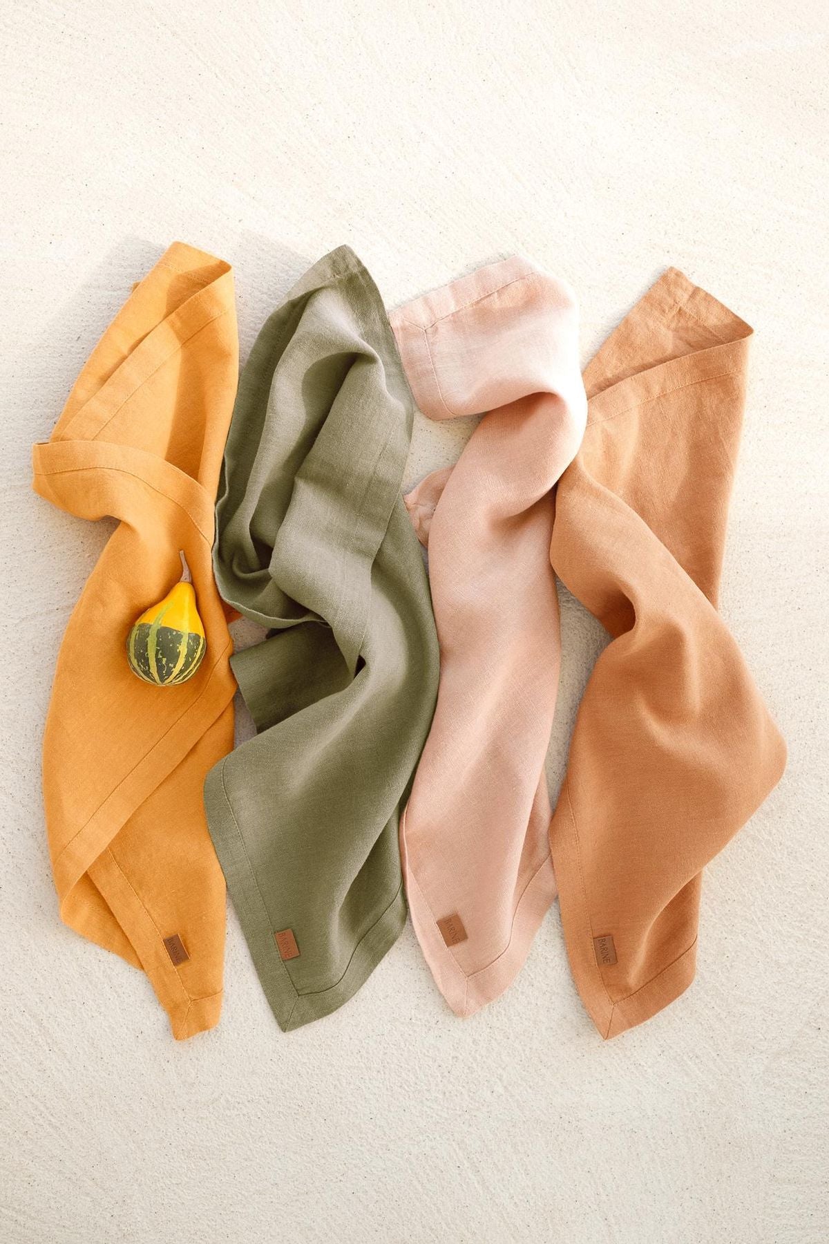 Linen 2'li Peçete Oak Buff