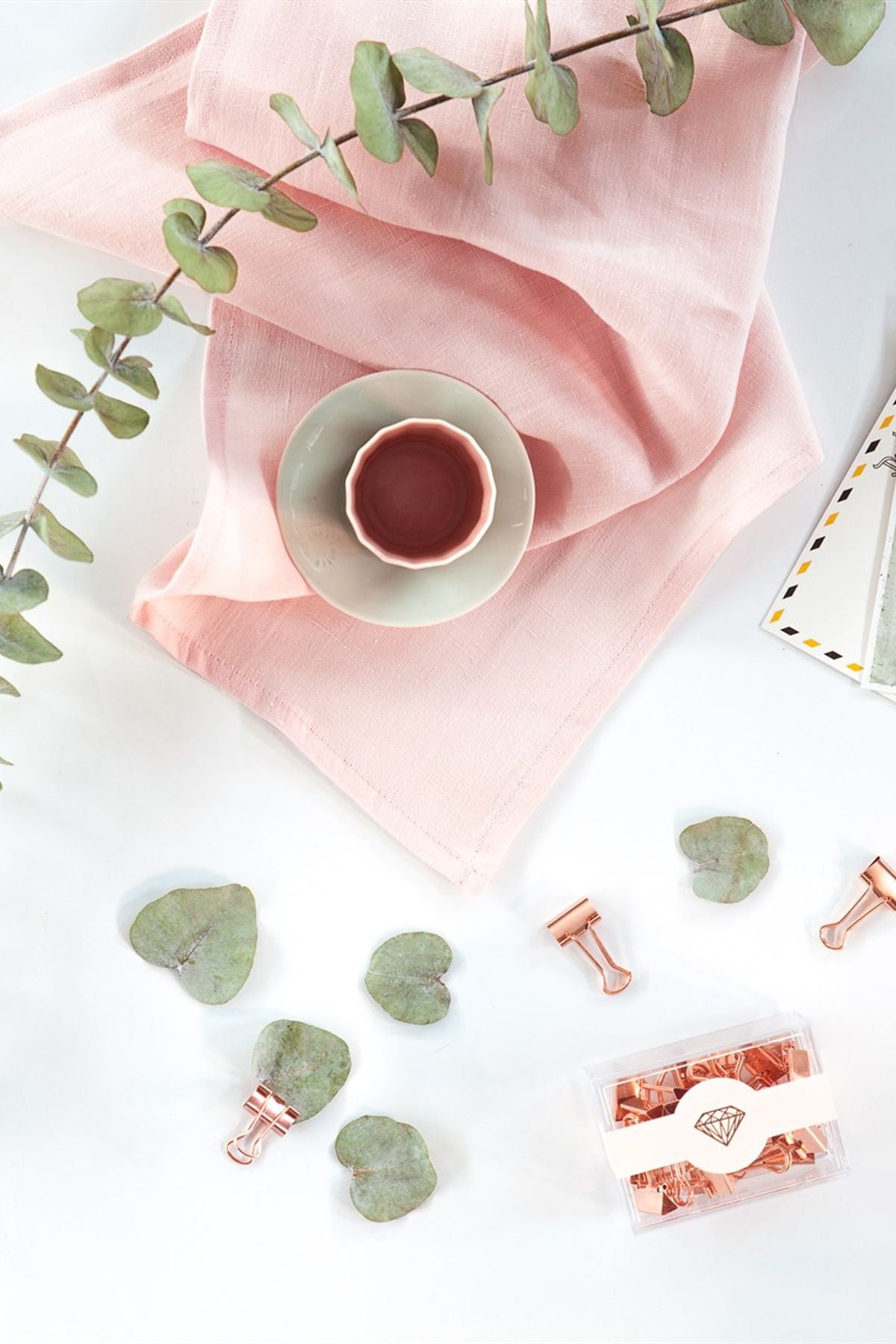 Linen 2'li Peçete Pembe