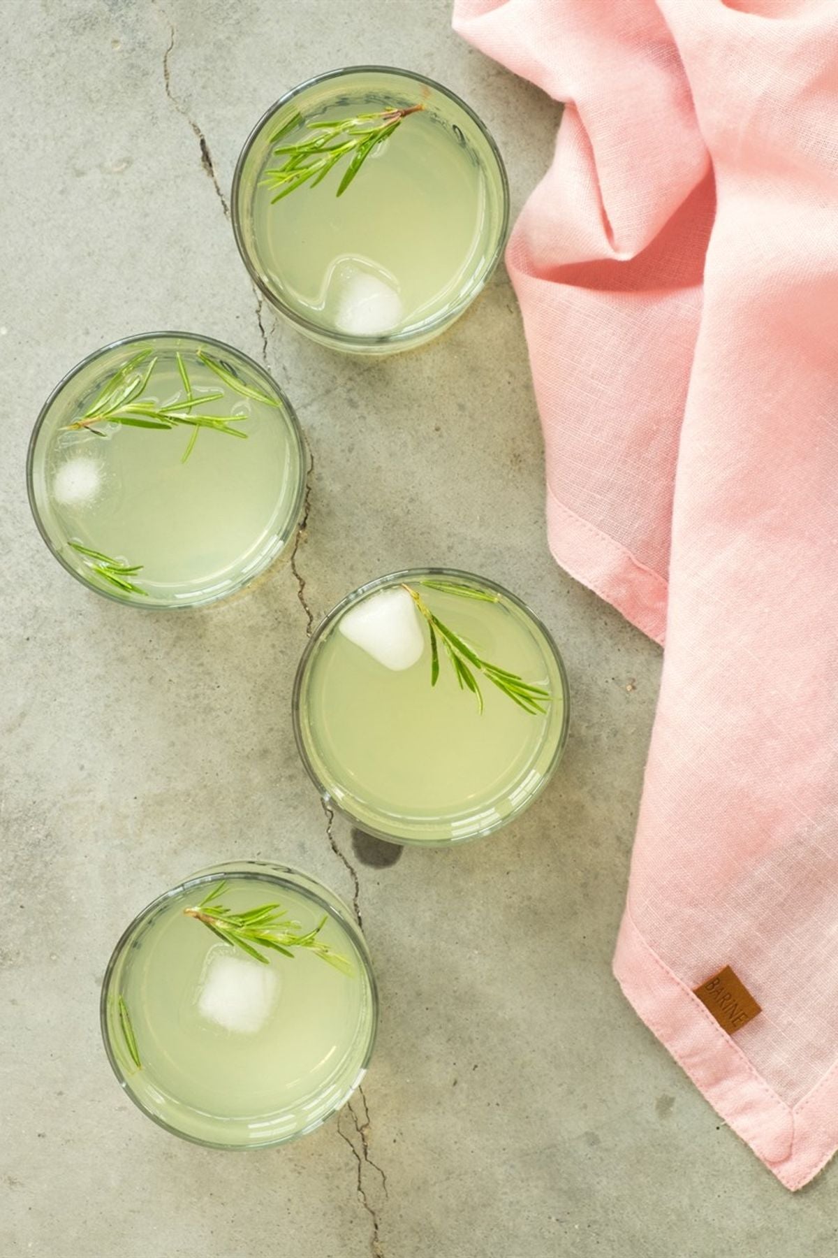 Linen 2'li Peçete Pembe