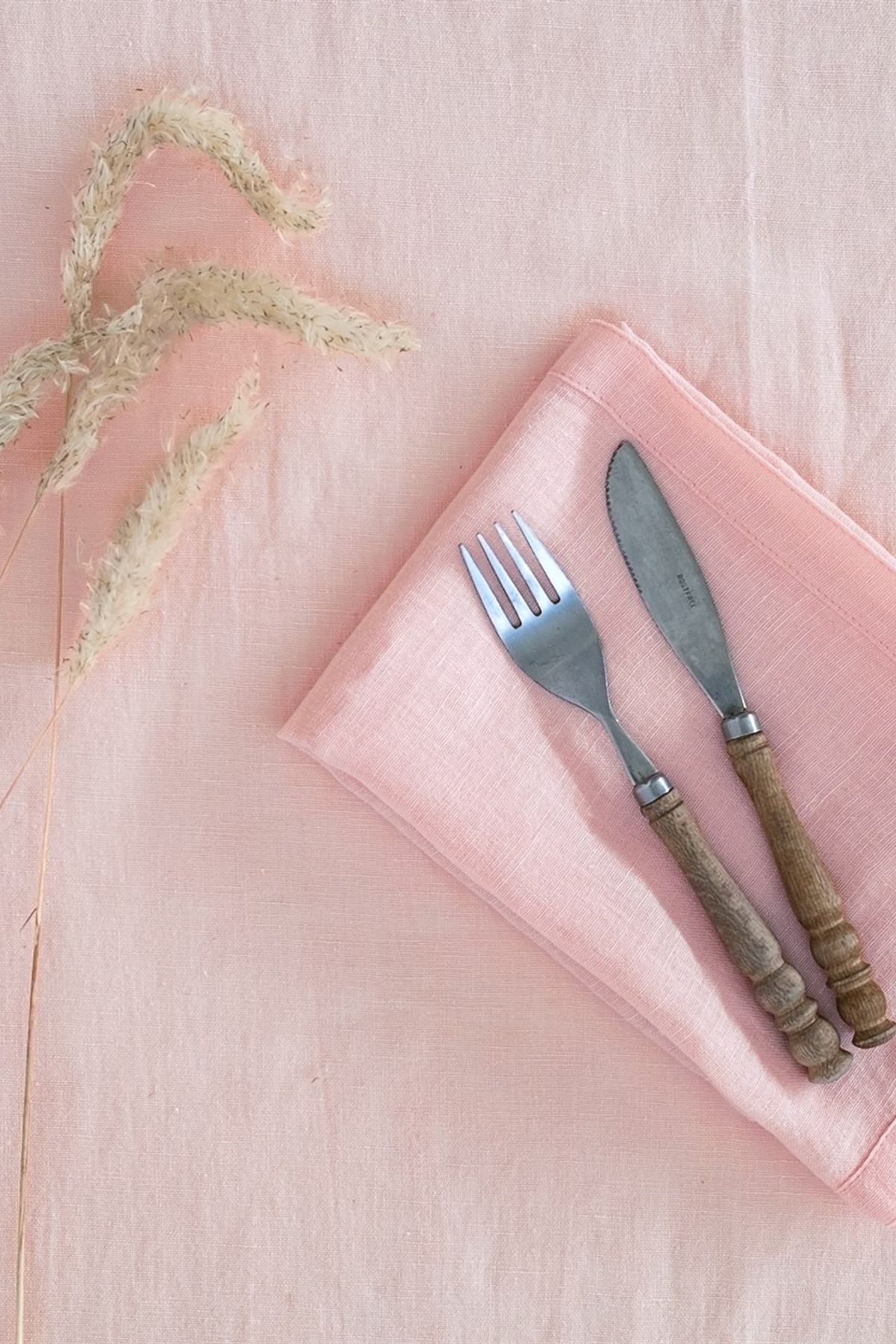 Linen 2'li Peçete Pembe