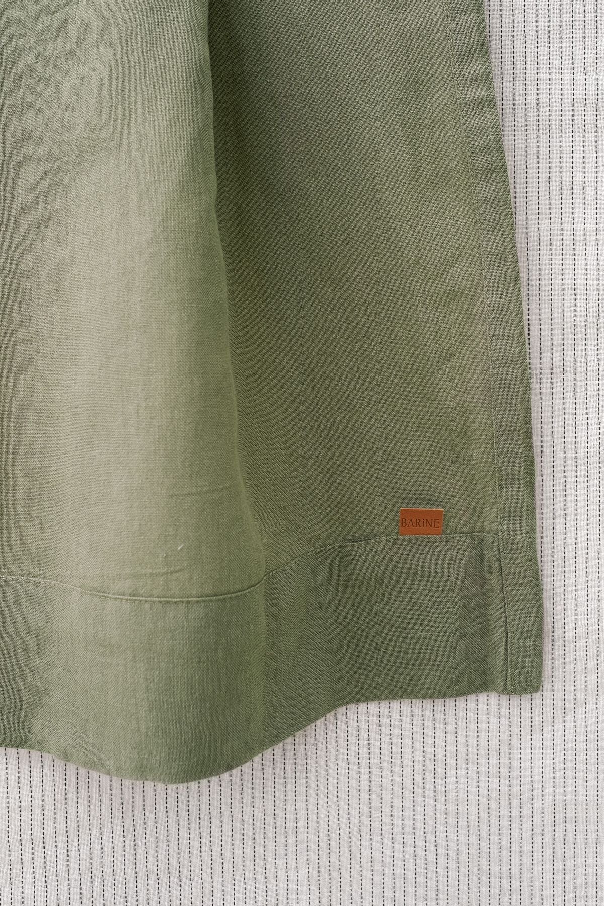 Linen Runner Haki