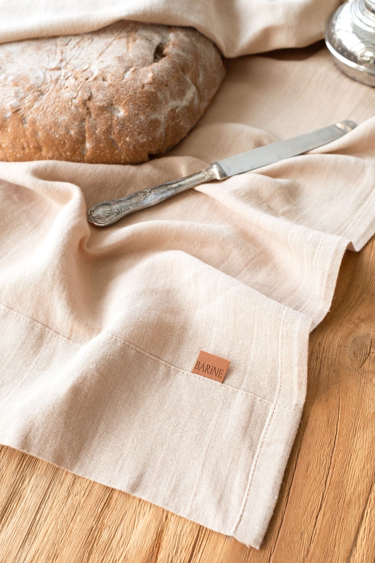 Linen Runner Nougat