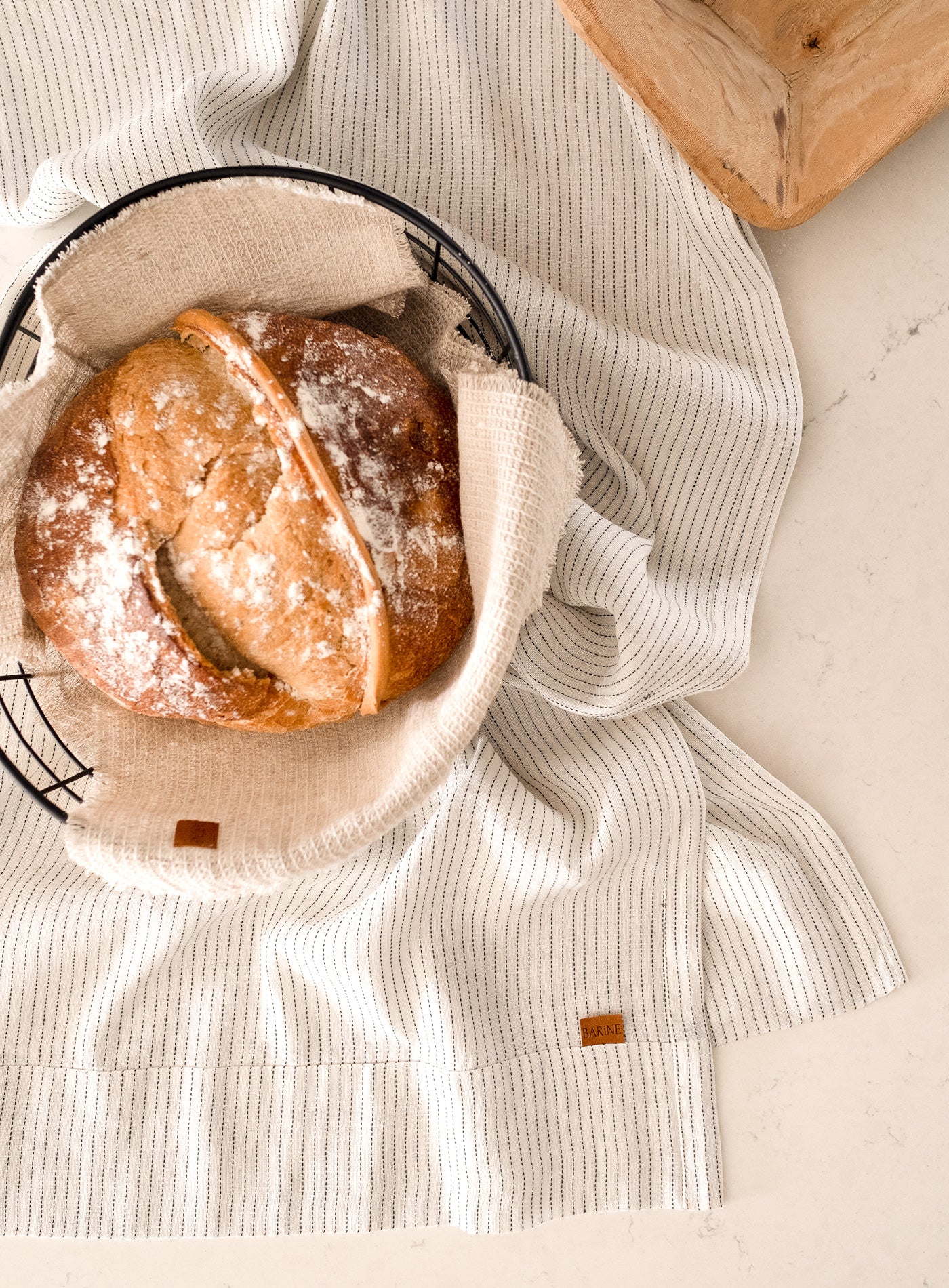 Keten Runner Siyah Çizgili