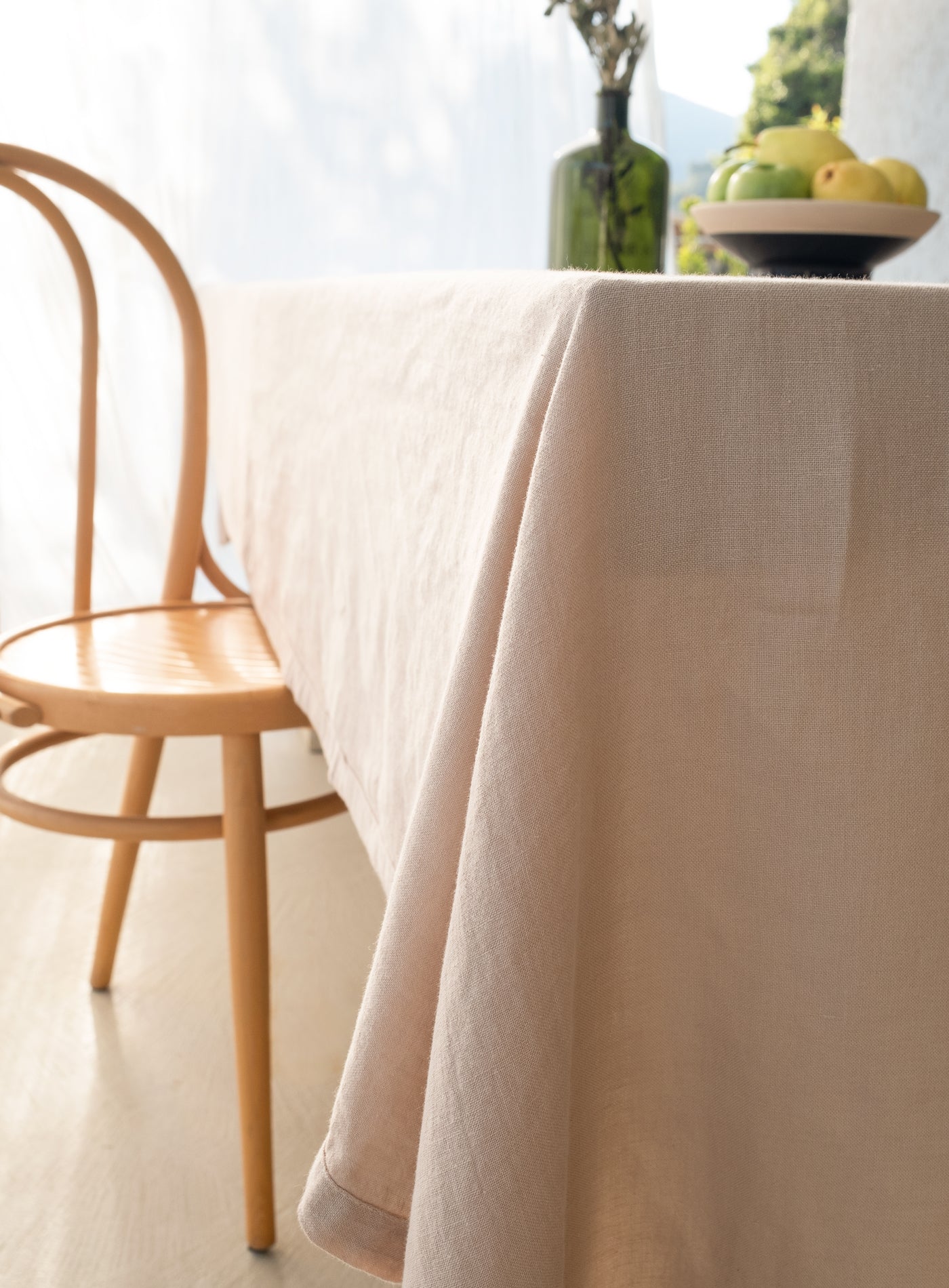 Linen Linen Tablecloth Nougat