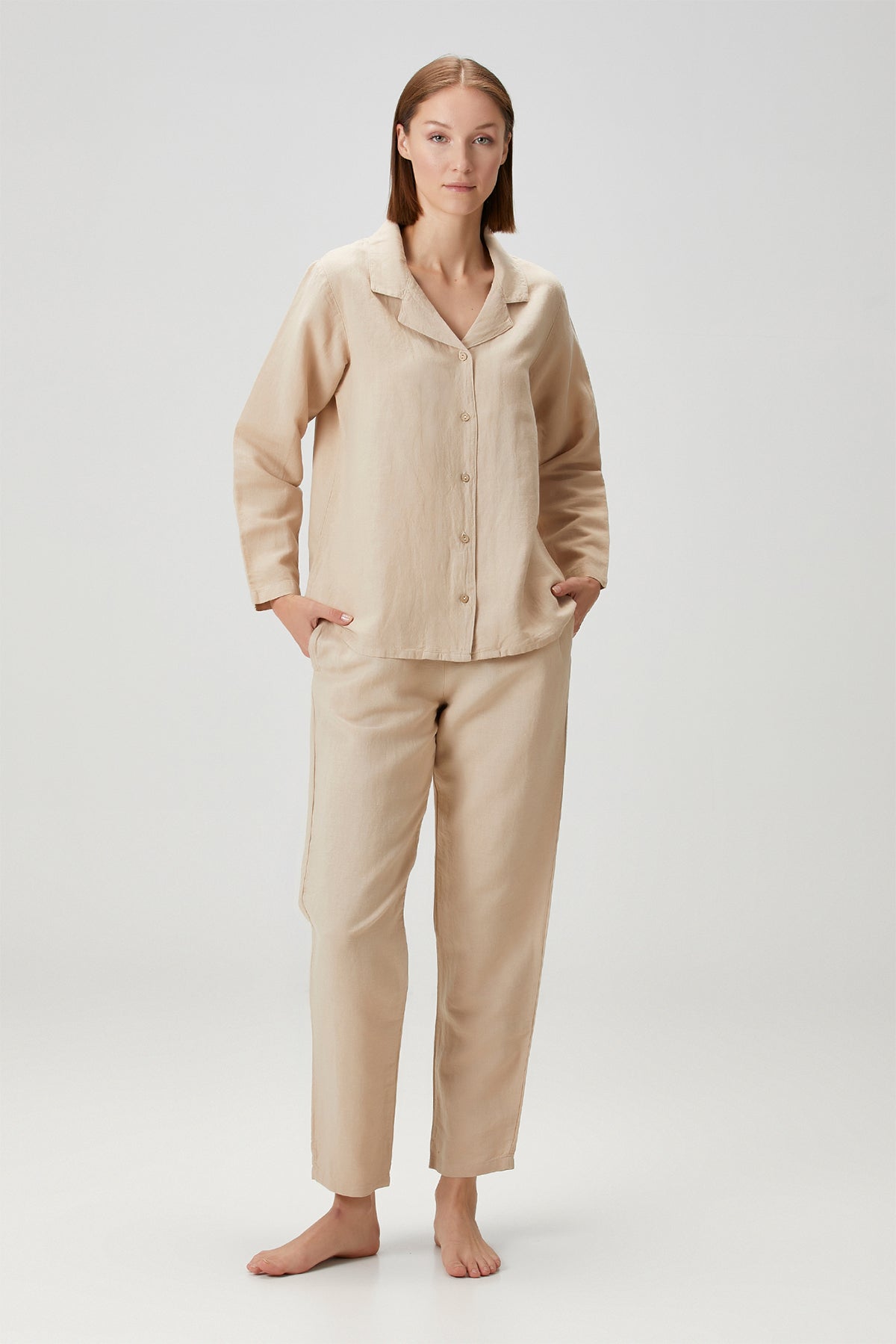 Linen Pants Nougat