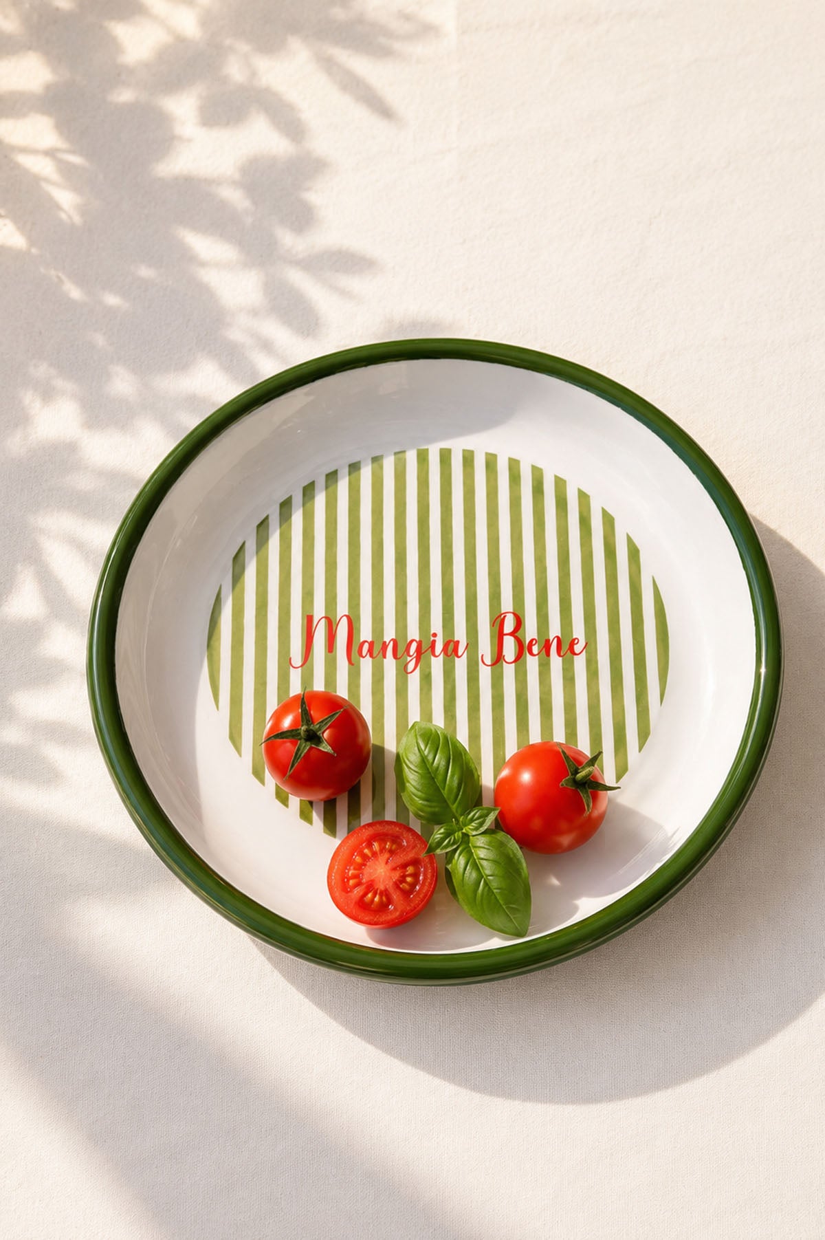 Mangia Bene Servis Tabağı 18x2,5 cm