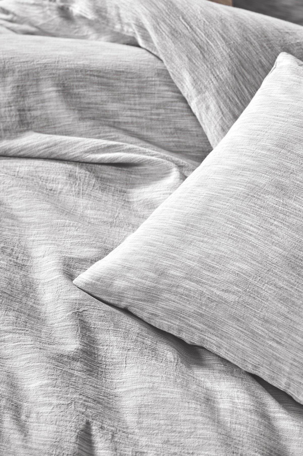 Marble Duvet Cover Anthracite