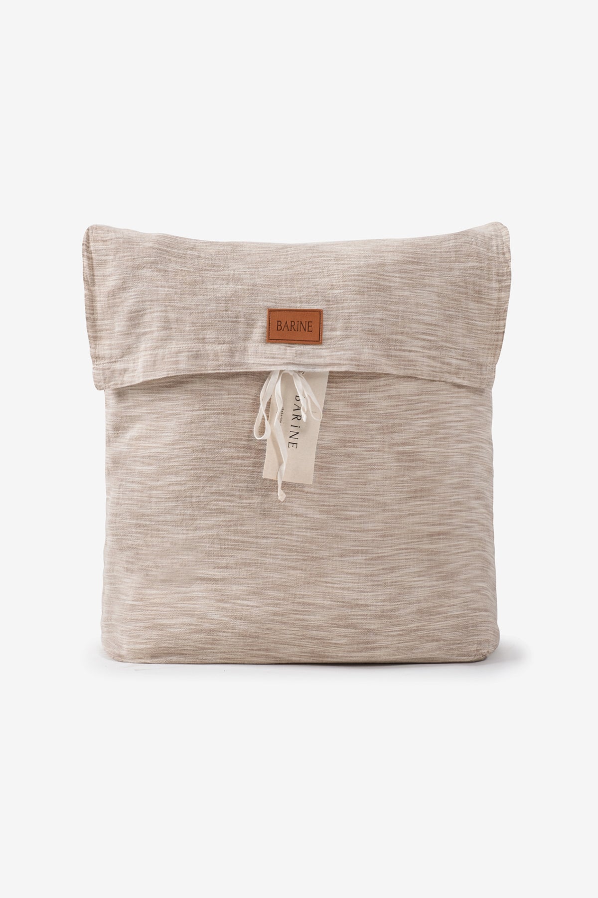 Marble Degrade Desenli Nevresim Kahverengi