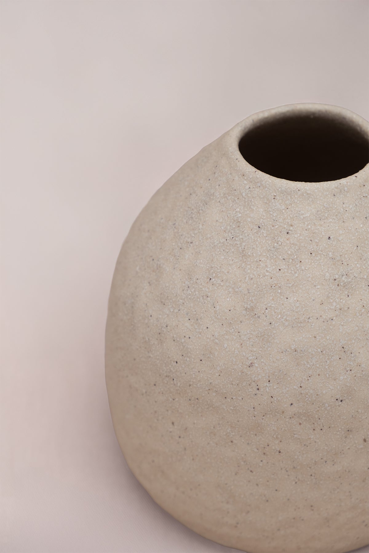 Marla Toprak Vazo 15x15 cm