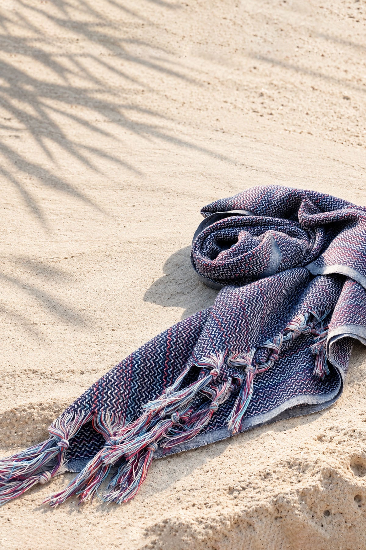 Meander Peshtamal Navy Blue