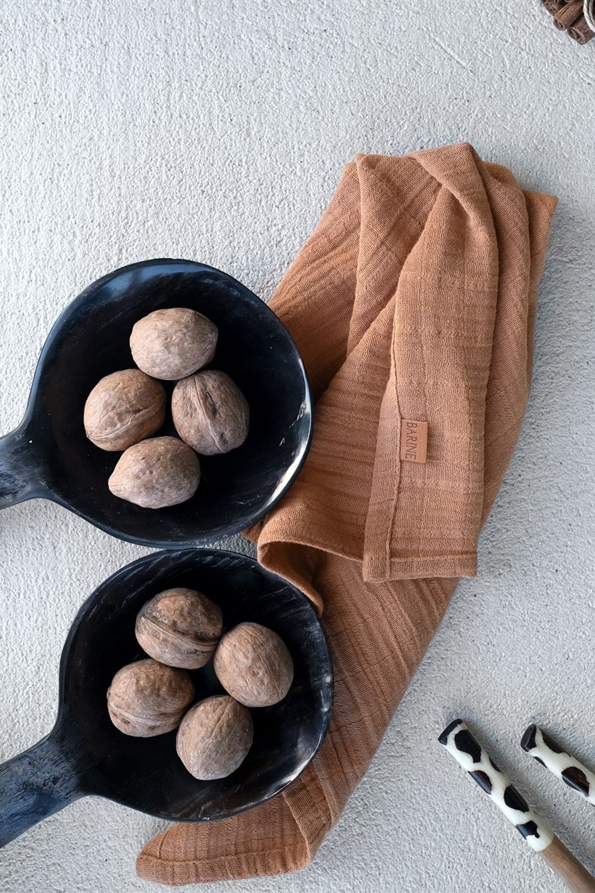 Müslin 2'li Peçete İndian Tan