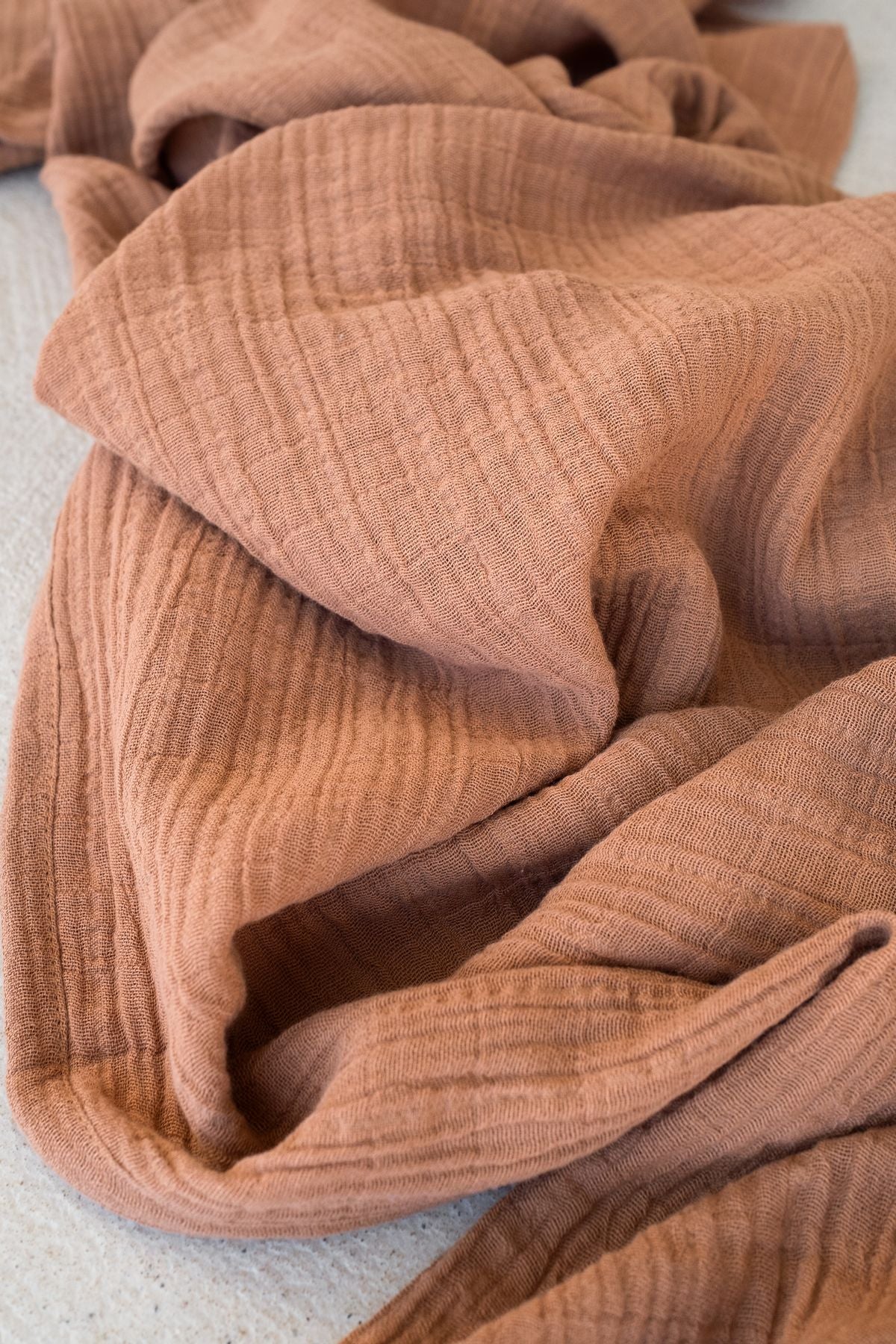 Müslin Runner İndian Tan